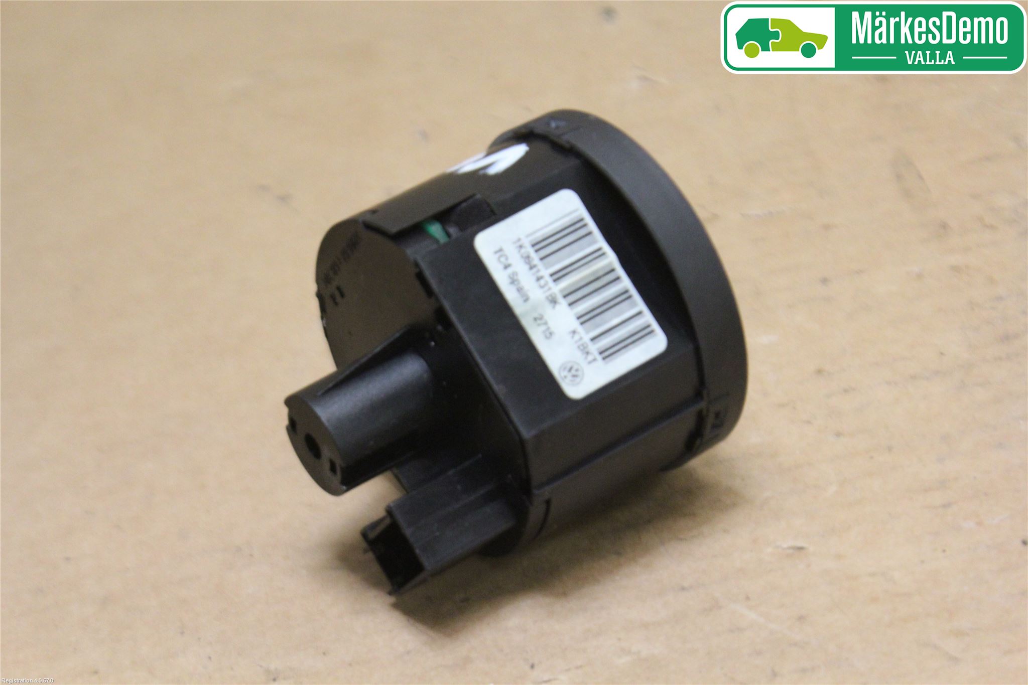 Volkswagen VW CADDY 16-20 Bryter Hovedlys