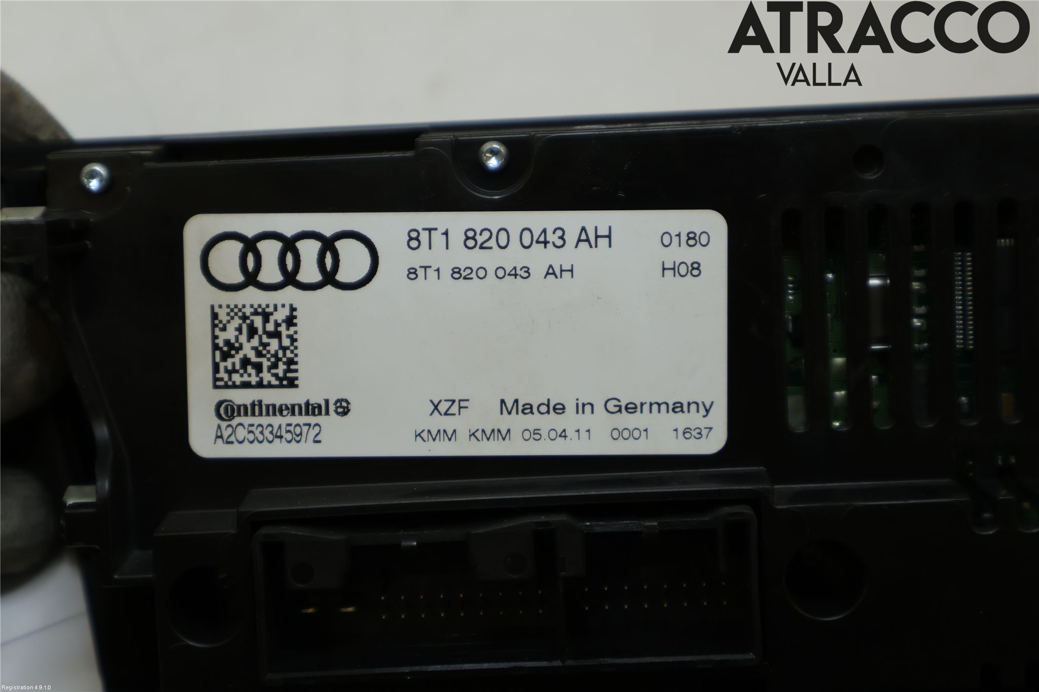 Audi A5 07-16 Varme Ac Betjening-Display