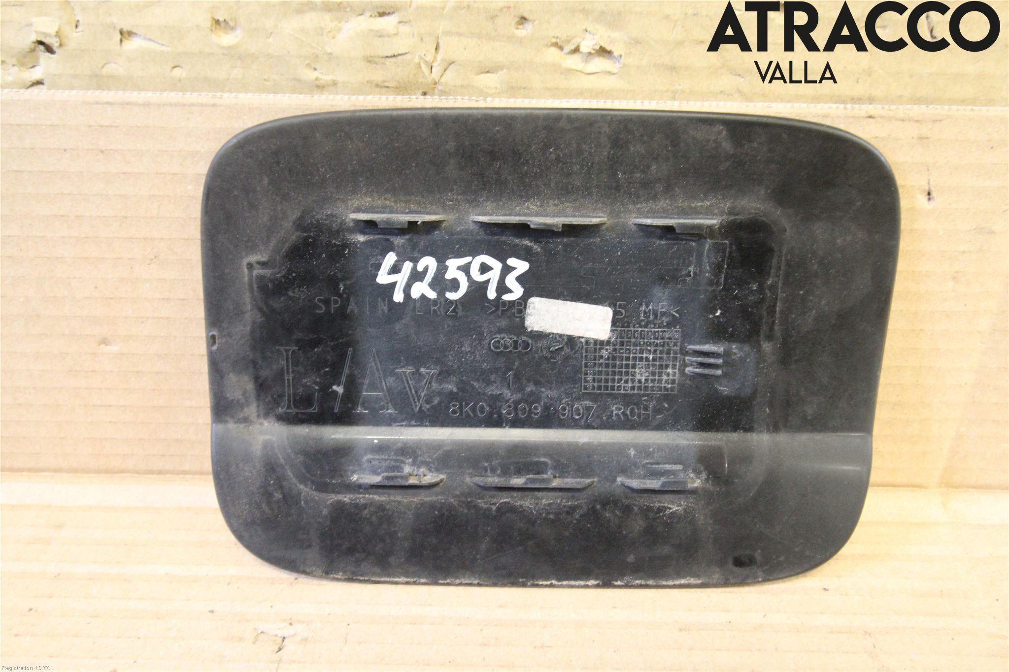Audi A4/S4 08-11 Drivstoff Tankluke