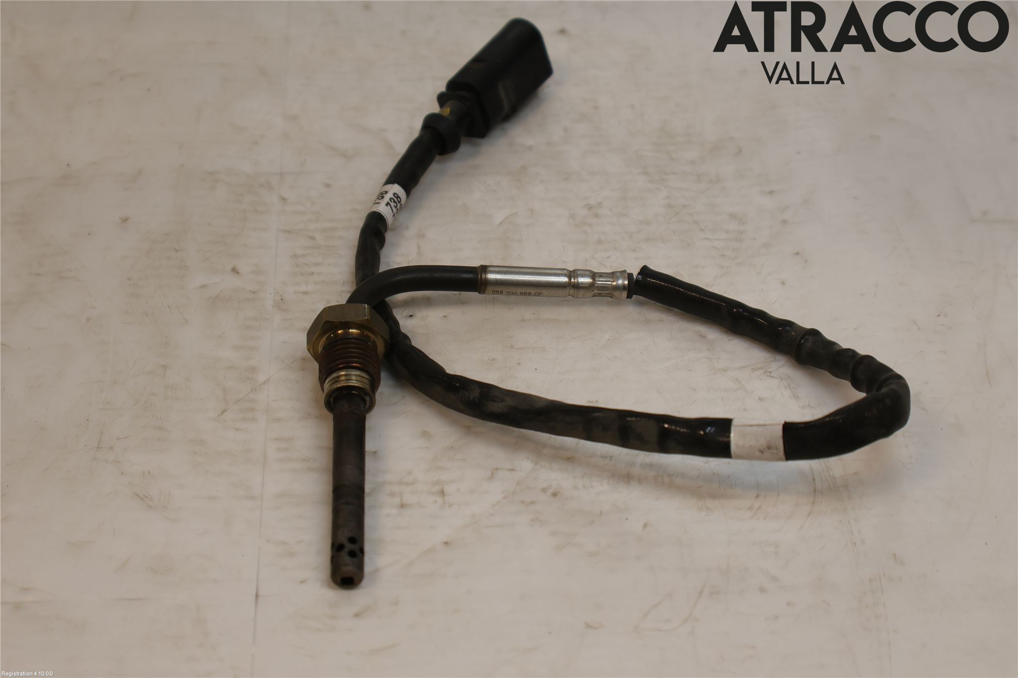 Volkswagen VW TOUAREG 7P 11-18 Sensor Temp-Trykk Avgass
