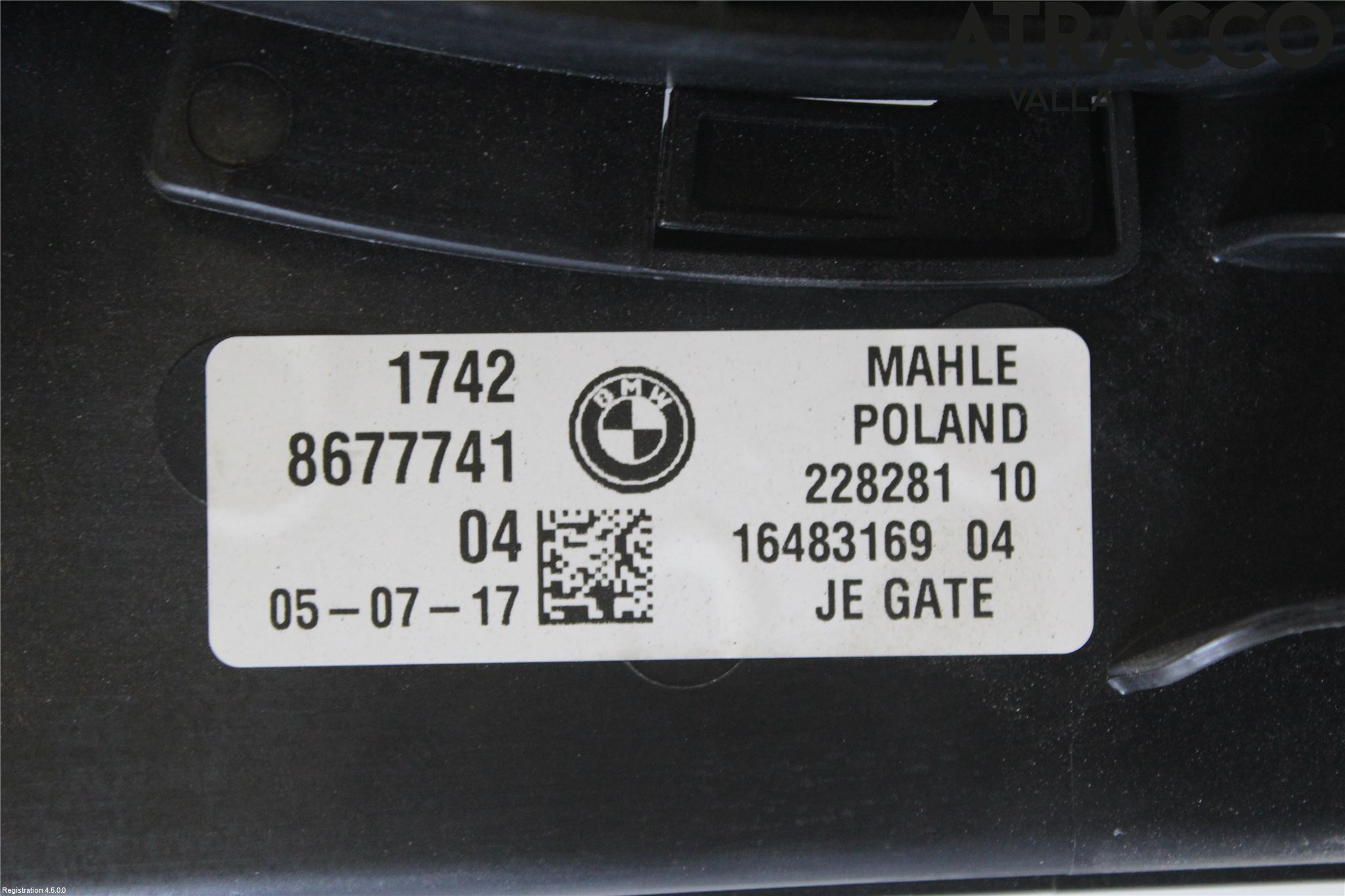 BMW 5 G30/G31/F90 17-23 Kjølevifte-Radiator Hus-Kåpe