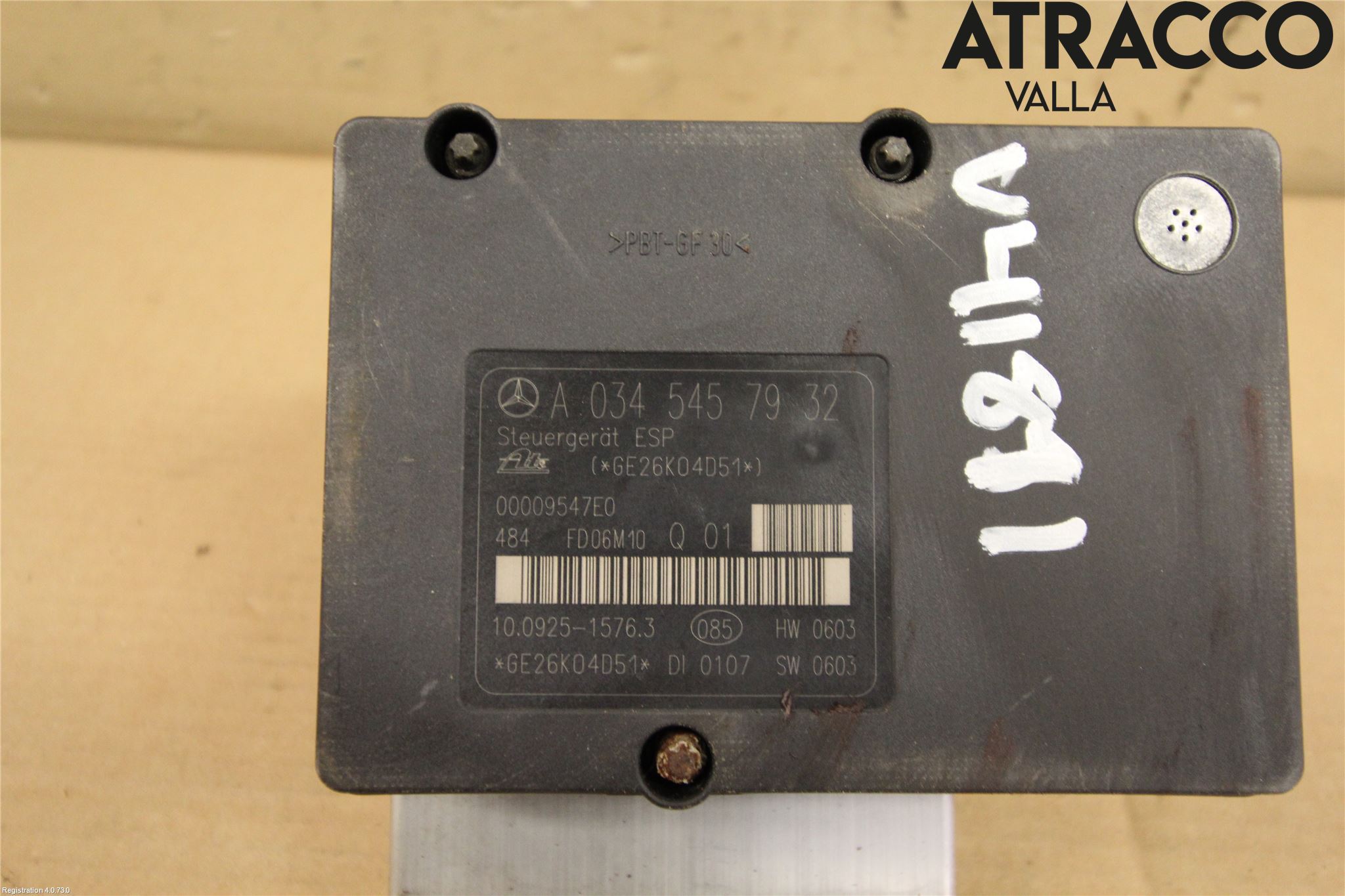 Mercedes-Benz MB C (203) 00-07 Abs Hydraulikkaggregat