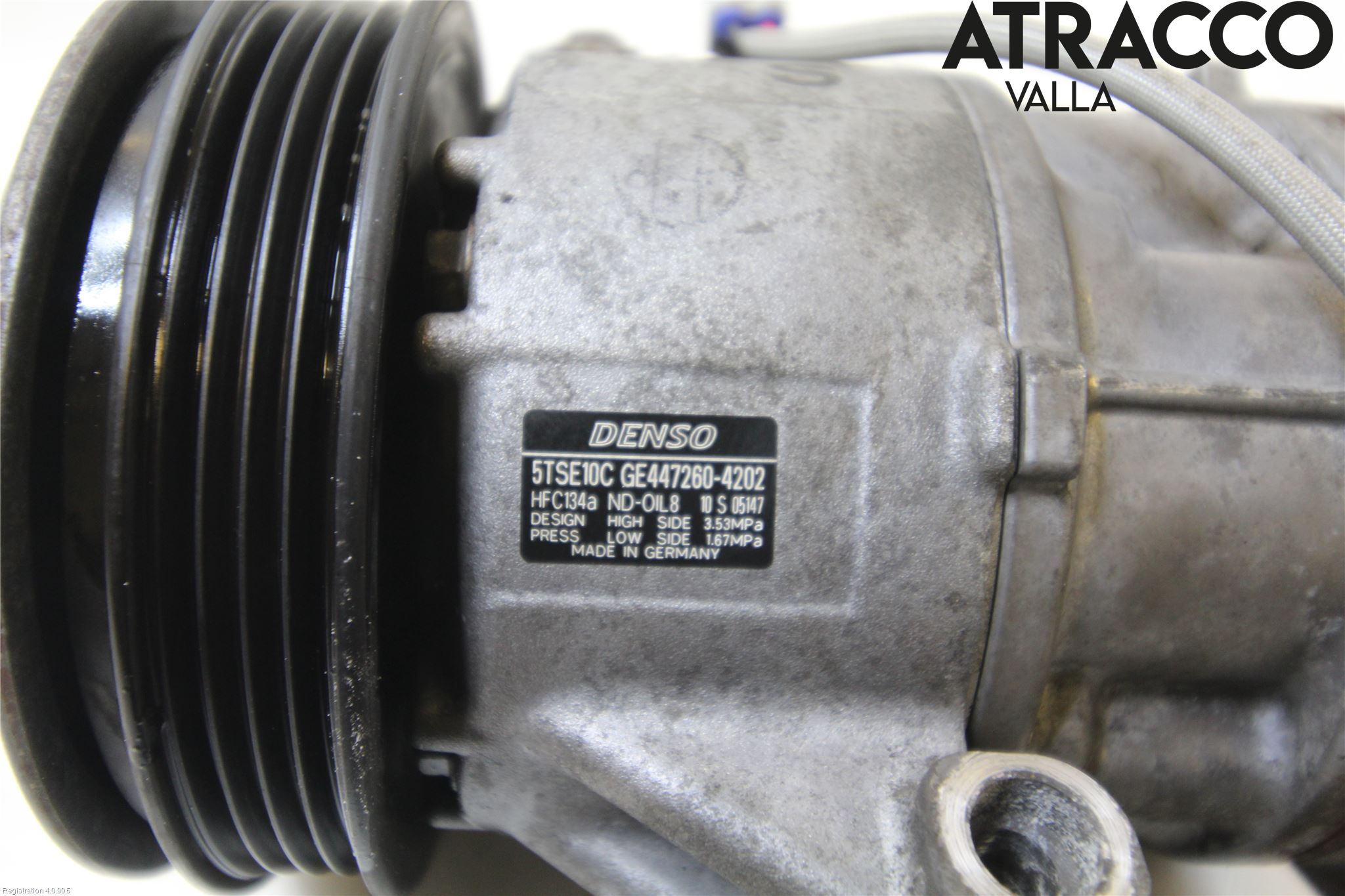 Toyota YARIS XP130 15-20 Varme Ac Kompressor
