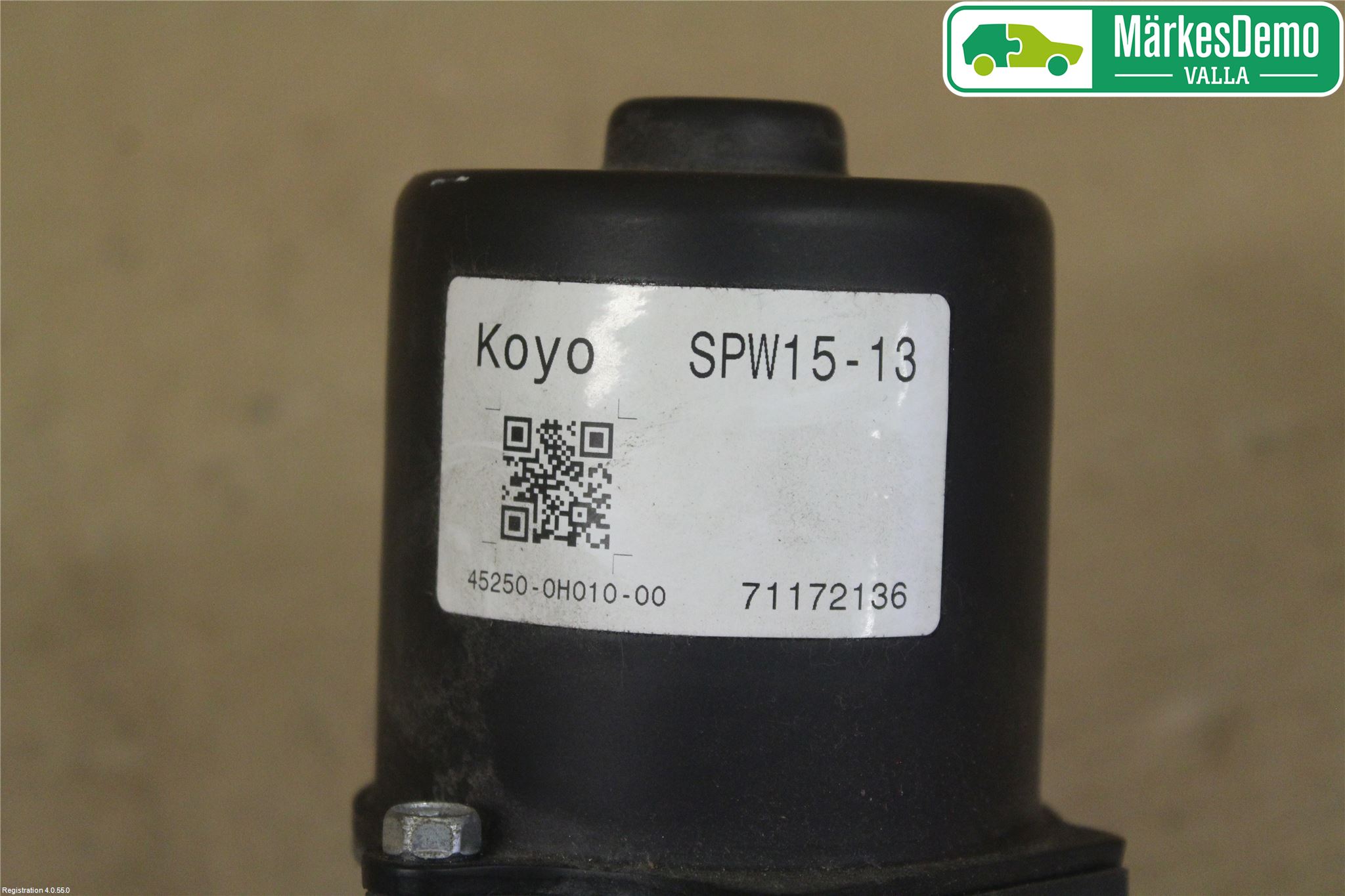 Toyota AYGO 06-14 Rattakselaggregat Innebygd Servo
