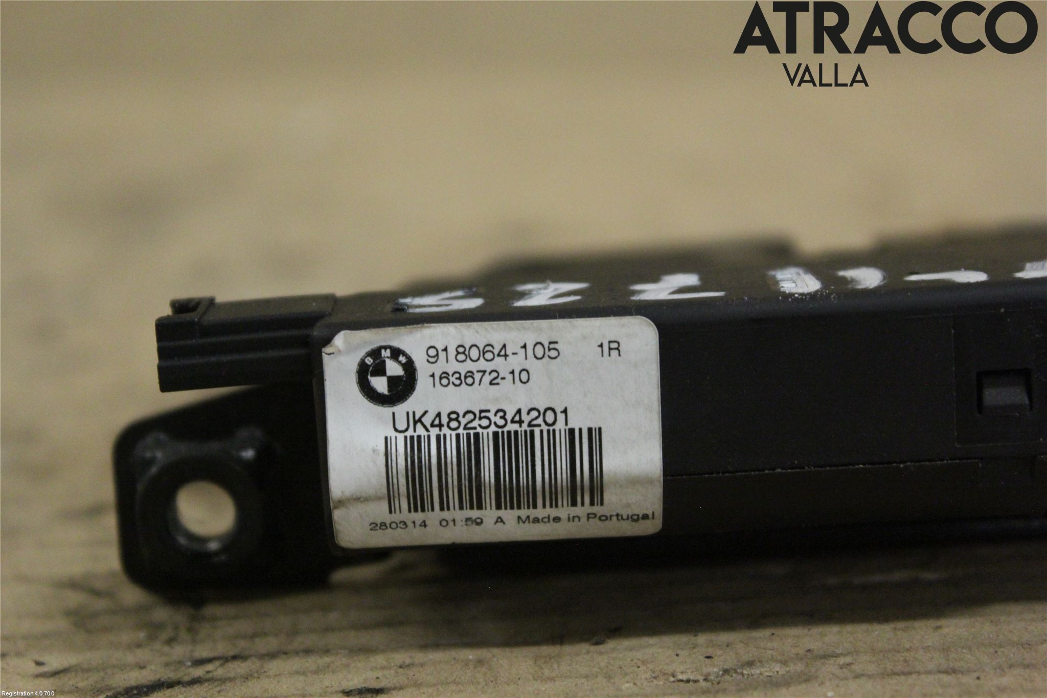 BMW 3 F30/F31/F80 12-19 Bakluke-Lokk Låsekasse