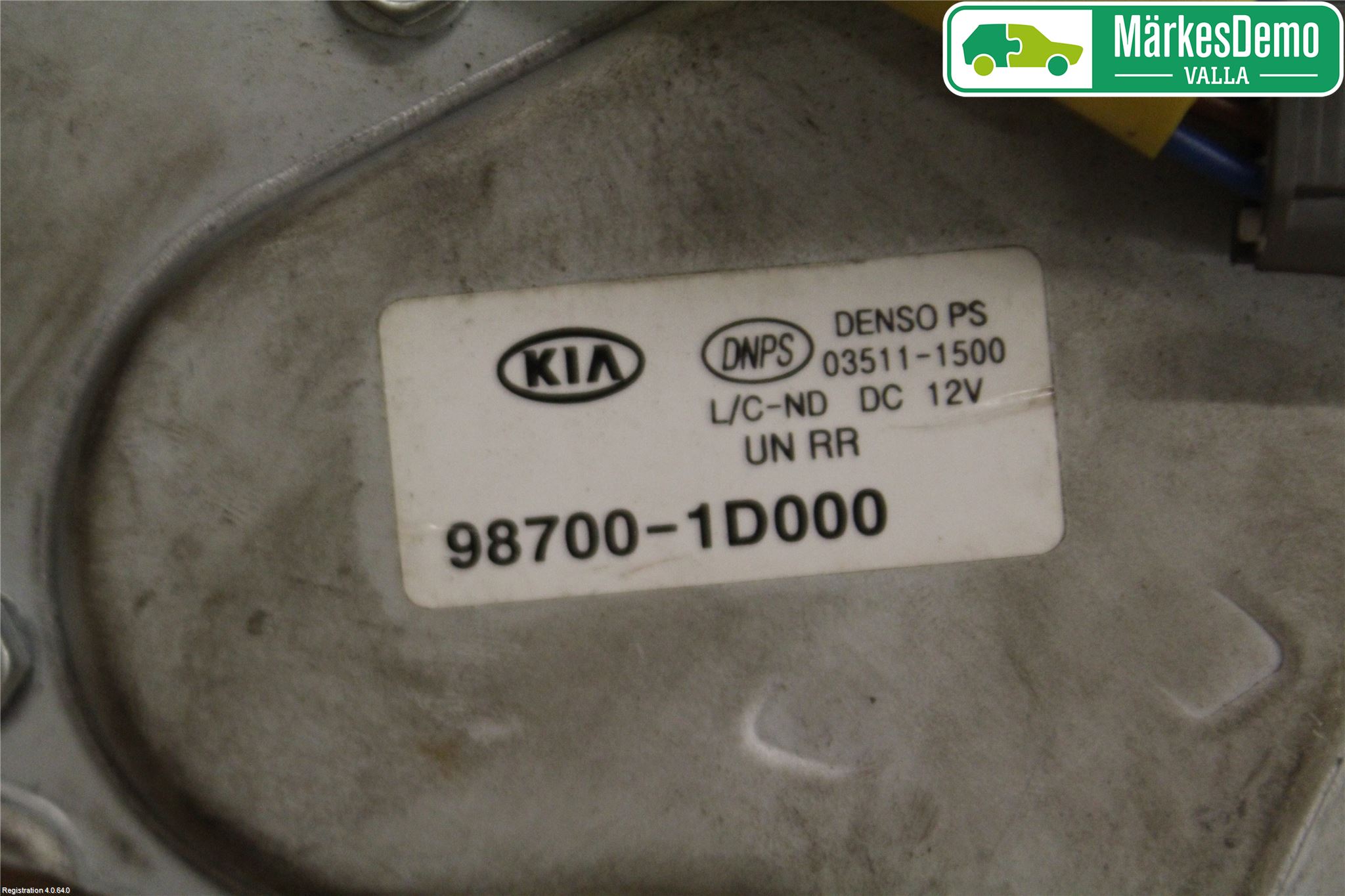Kia CARENS II 07-12 Viskermotor Bakluke