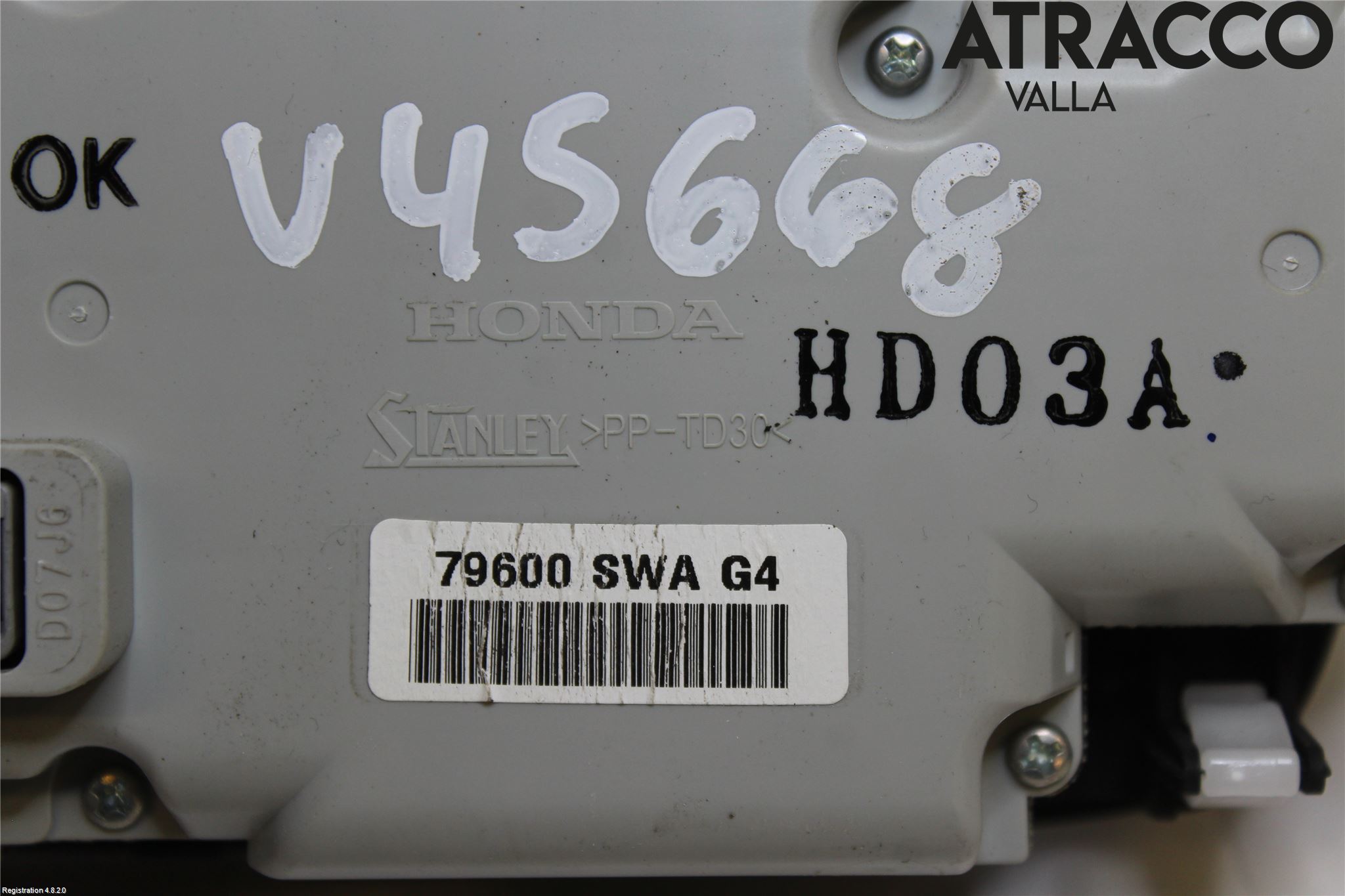 Honda CR-V 07-12 Varme Ac Betjening-Display