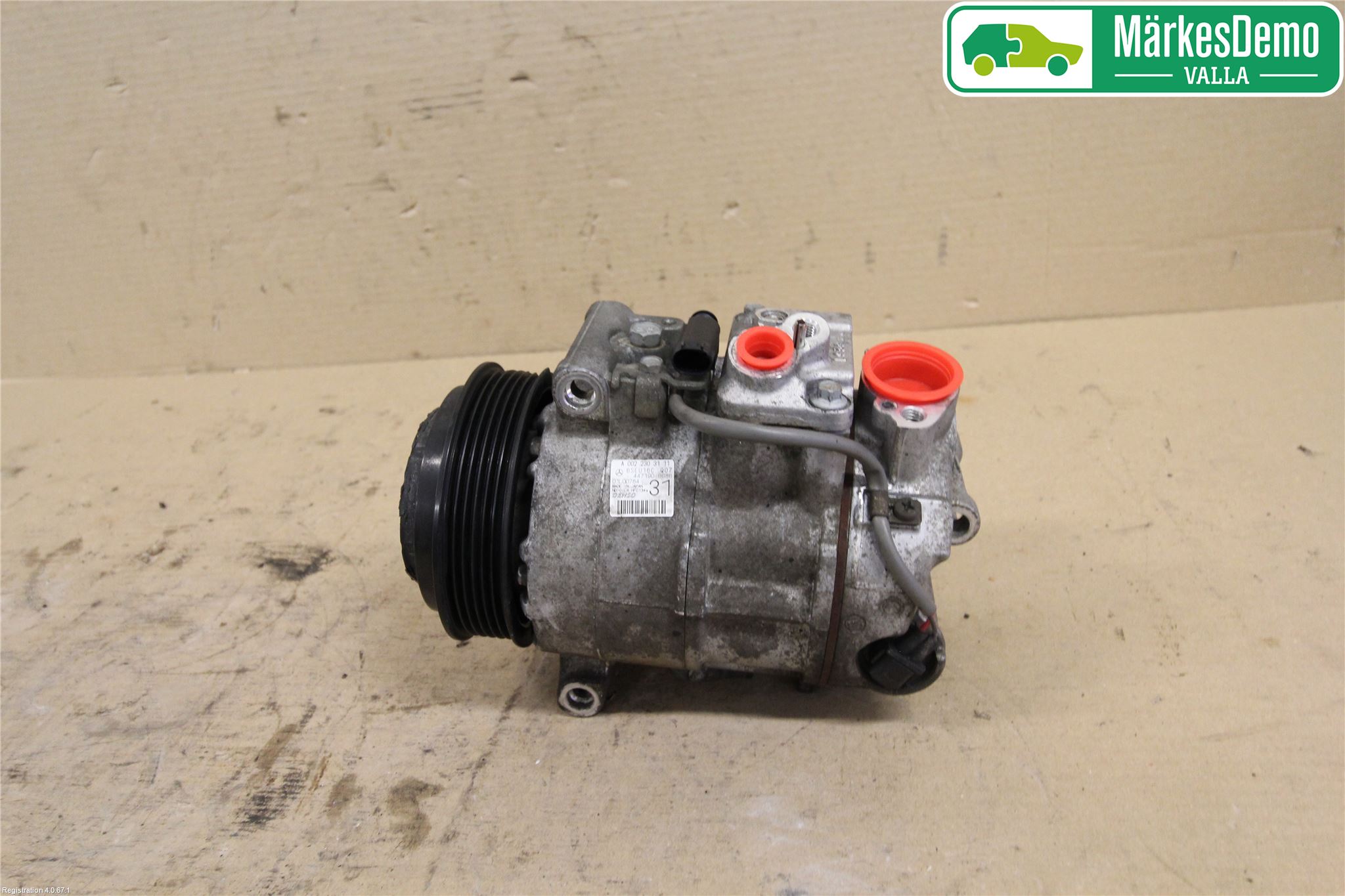 Mercedes-Benz MB E-KLASS (W212) 09-16 Varme Ac Kompressor