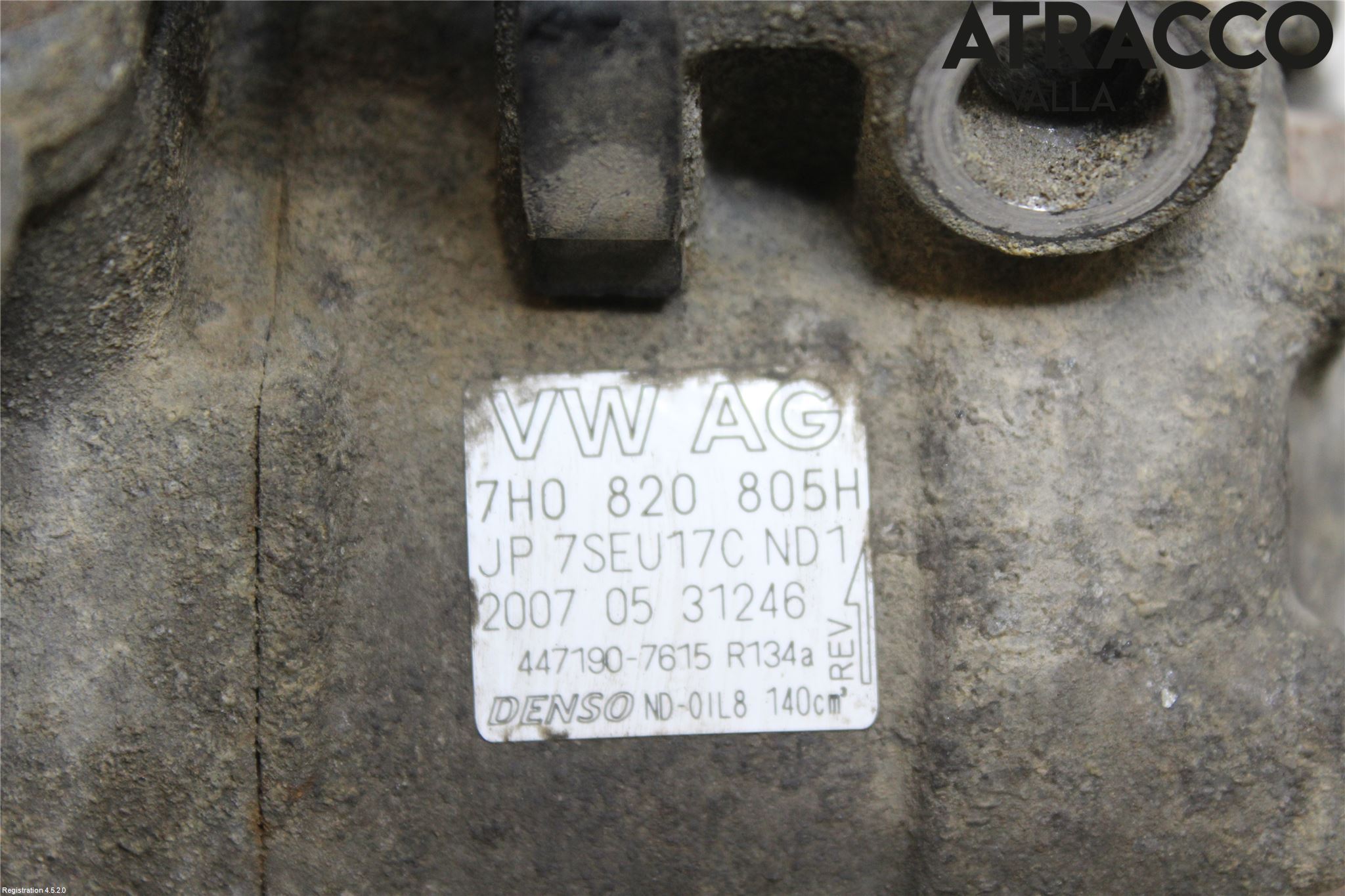 Volkswagen VW TRANSP/CARAVELLE (T5) 04-15 Varme Ac Kompressor