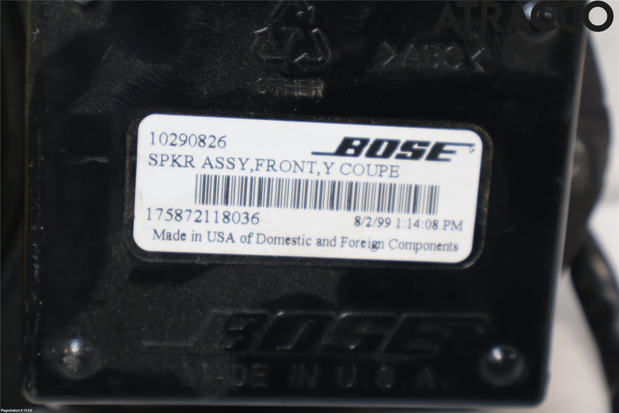 Chevrolet CORVETTE Innr Høyttaler