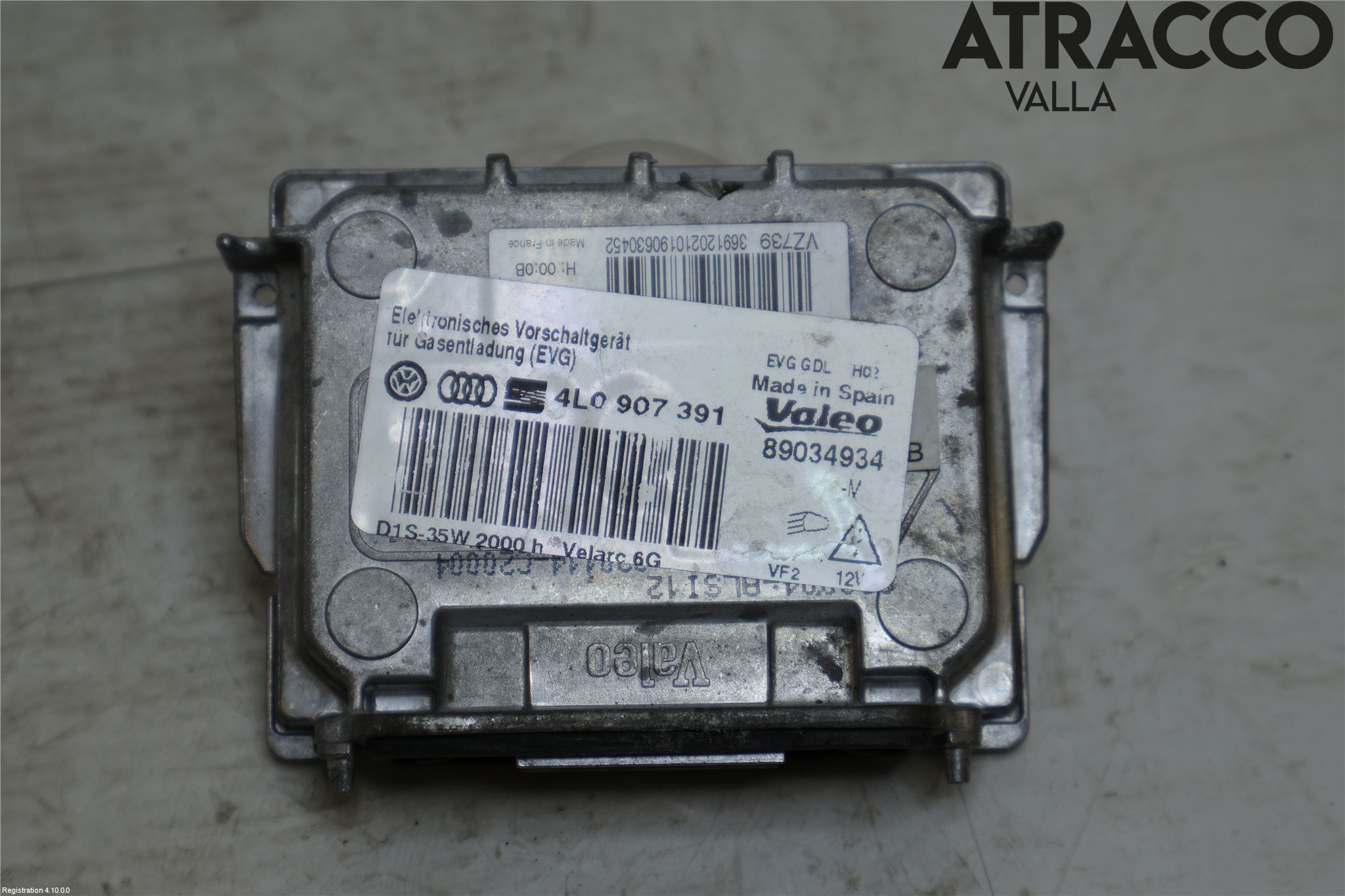 Volkswagen VW EOS  06-10 Styreenhet Xenon