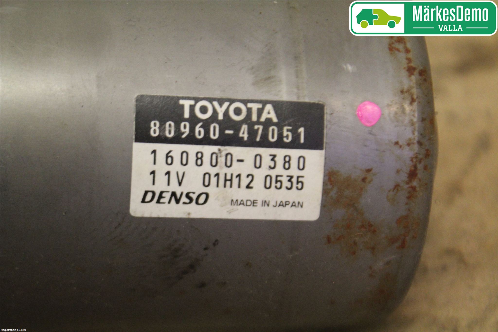 Toyota PRIUS NWH20 04-08 Rattakselaggregat Innebygd Servo