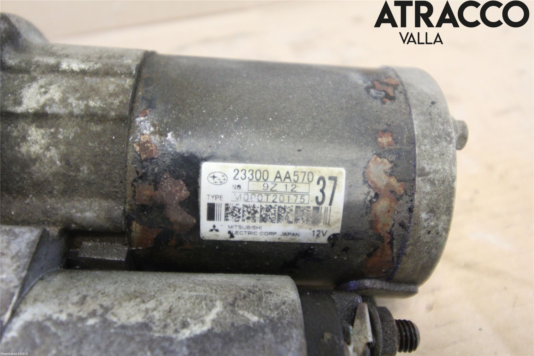 Subaru LEGACY 10-14 Startmotor