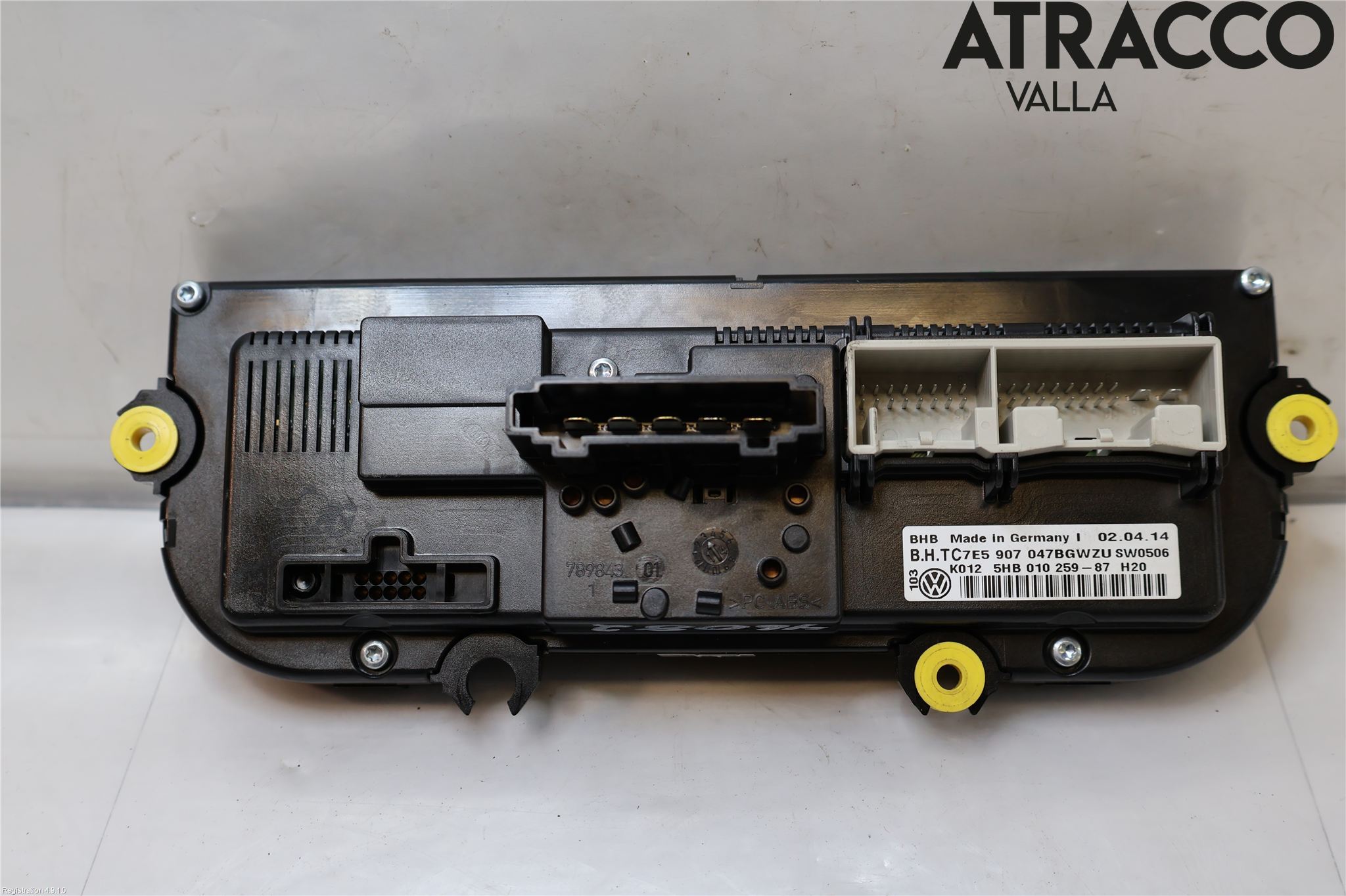 Volkswagen VW TRANSP/CARAVELLE (T5) 04-15 Varme Ac Betjening-Display