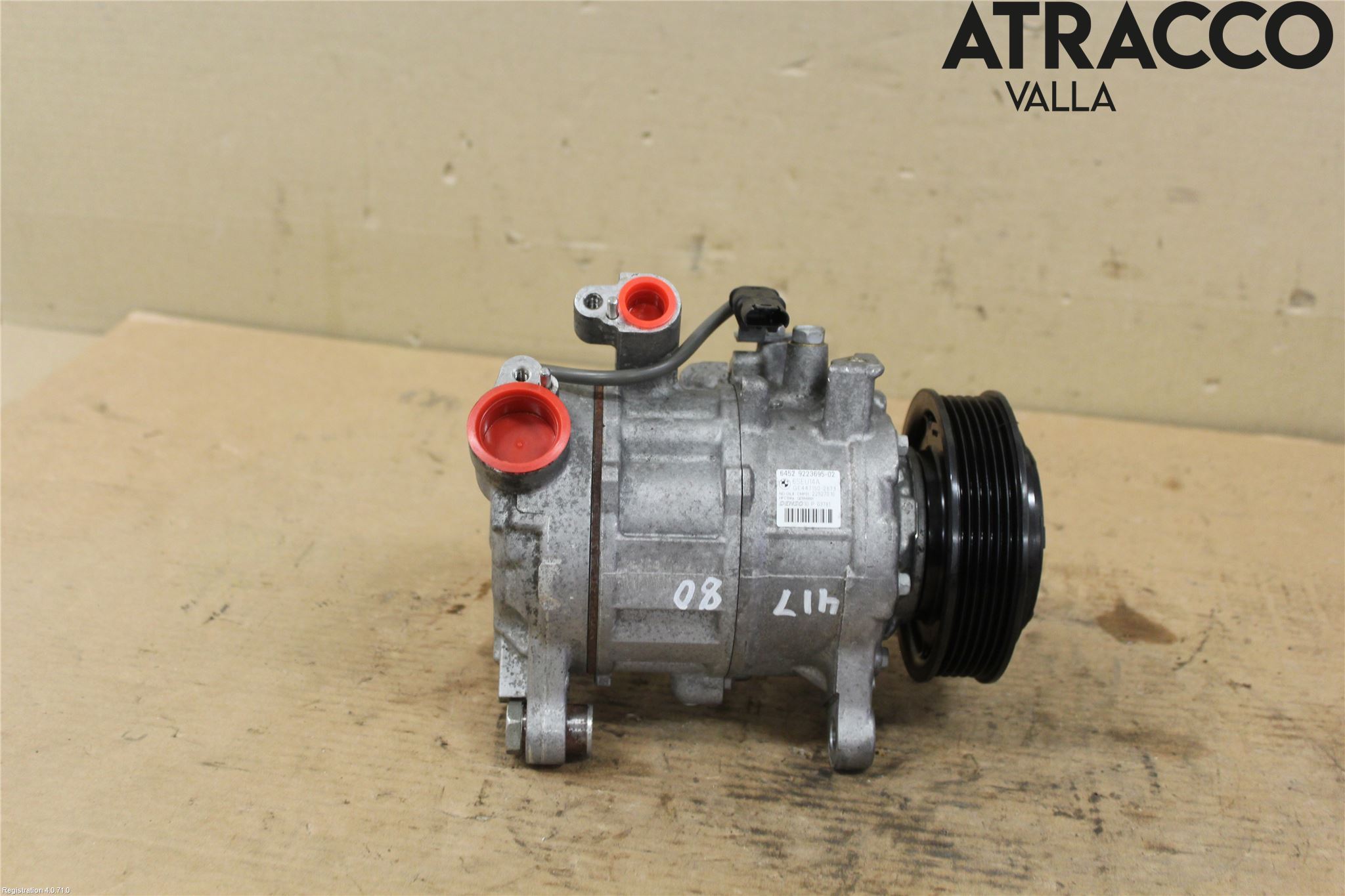 BMW 3 F30/F31/F80 12-19 Varme Ac Kompressor
