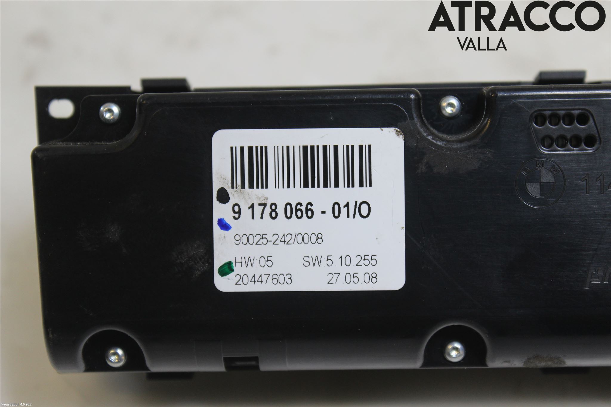 BMW X6 E71/E72   08-14 Varme Ac Betjening-Display