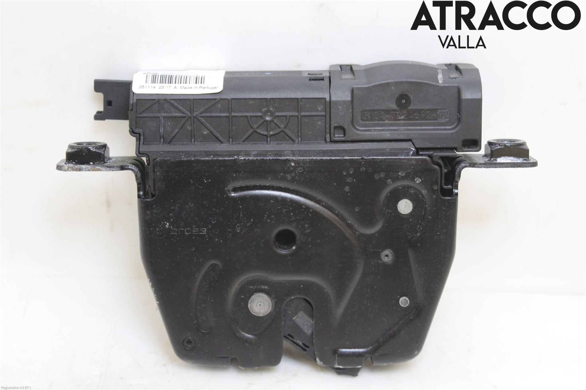 BMW 3 F30/F31/F80 12-19 Bakluke-Lokk Låsekasse
