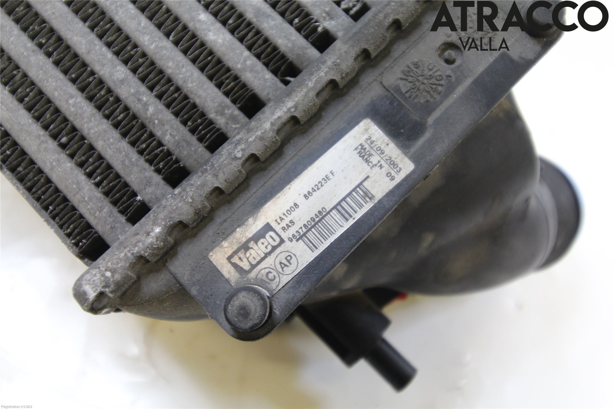 Peugeot 406     99-04 Intercooler Radiator