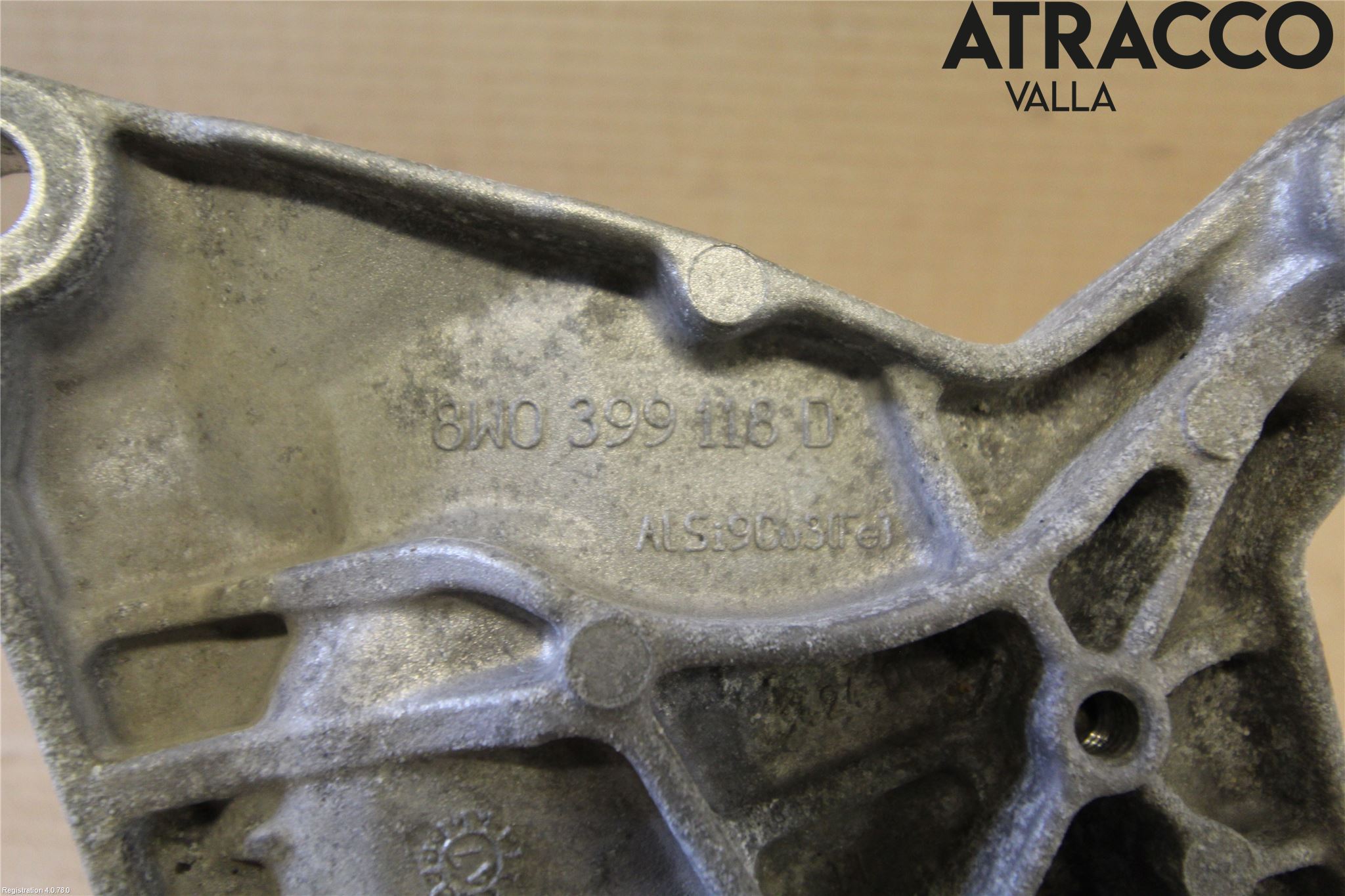Audi A4/S4 B9 16-19 Gearkasse Feste Stål-Alu