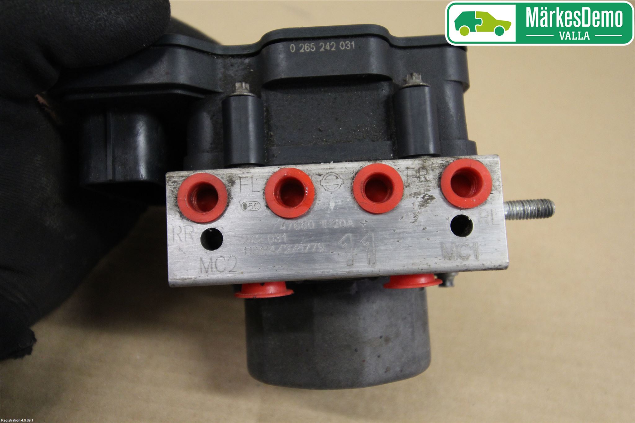 Nissan MICRA 11-16 Abs Hydraulikkaggregat