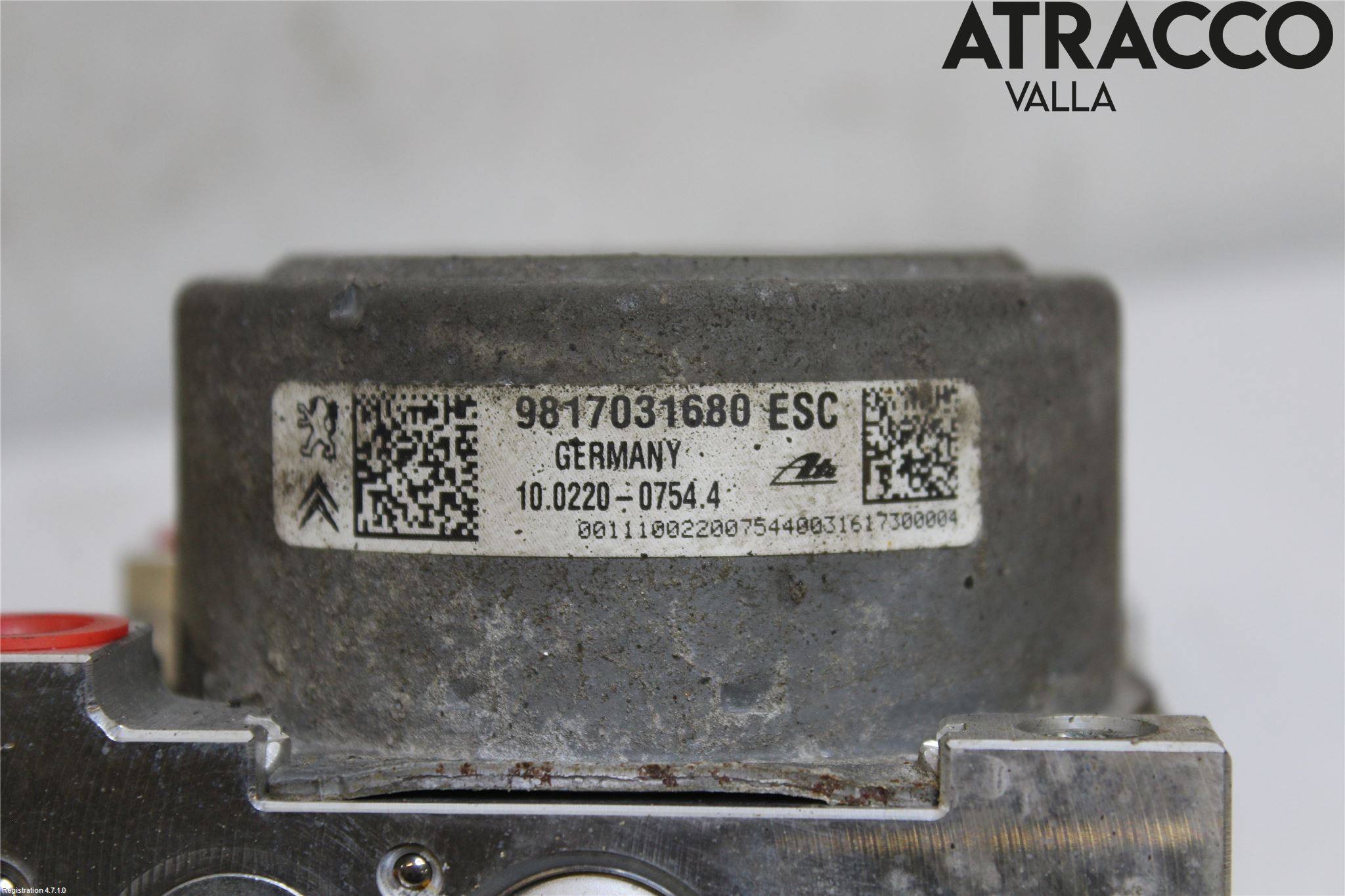 Citroen C3 10-17 Abs Hydraulikkaggregat