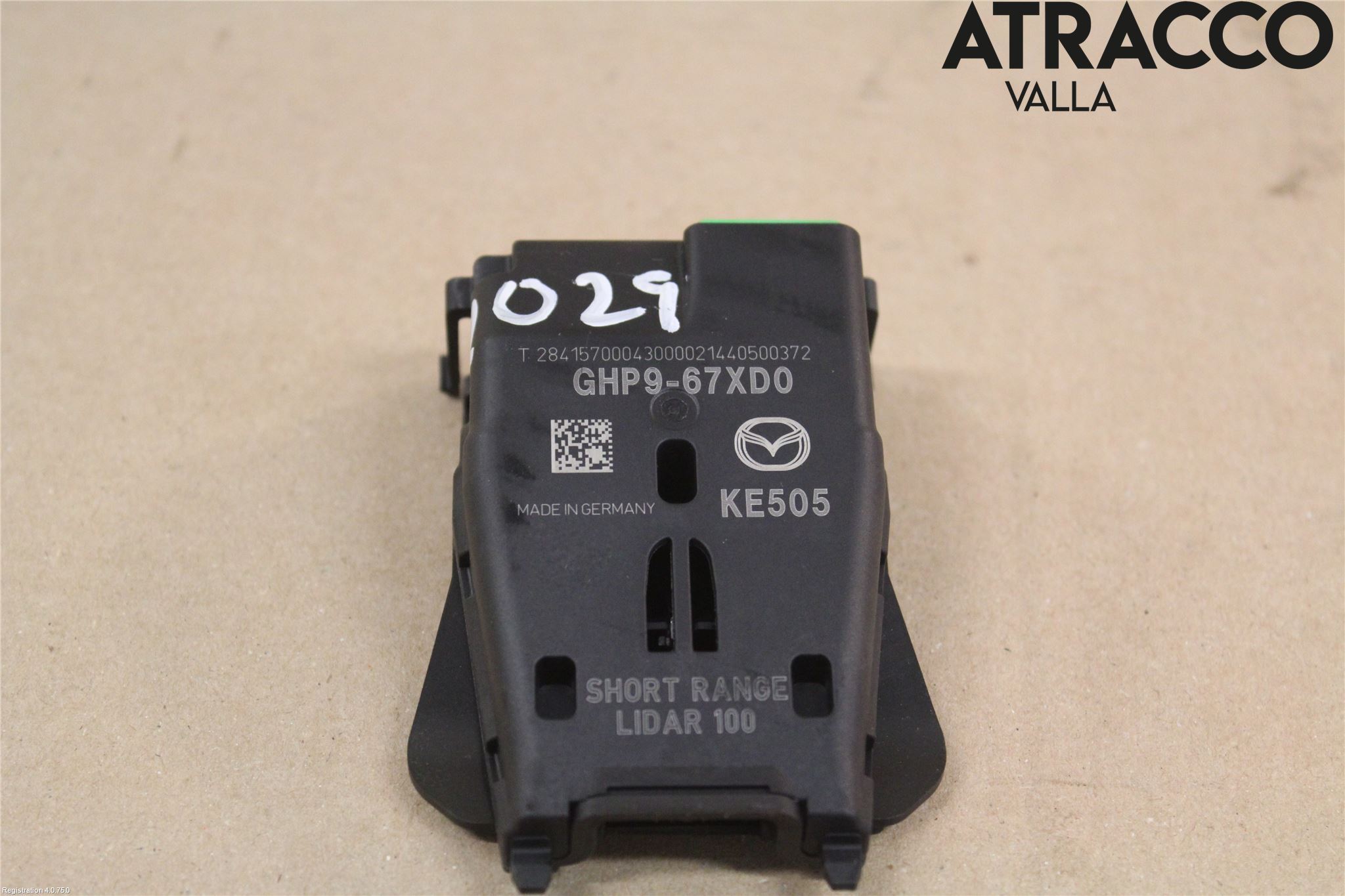 Mazda 3 III 14-19 Sensor Kollisjonsbeskyttelse
