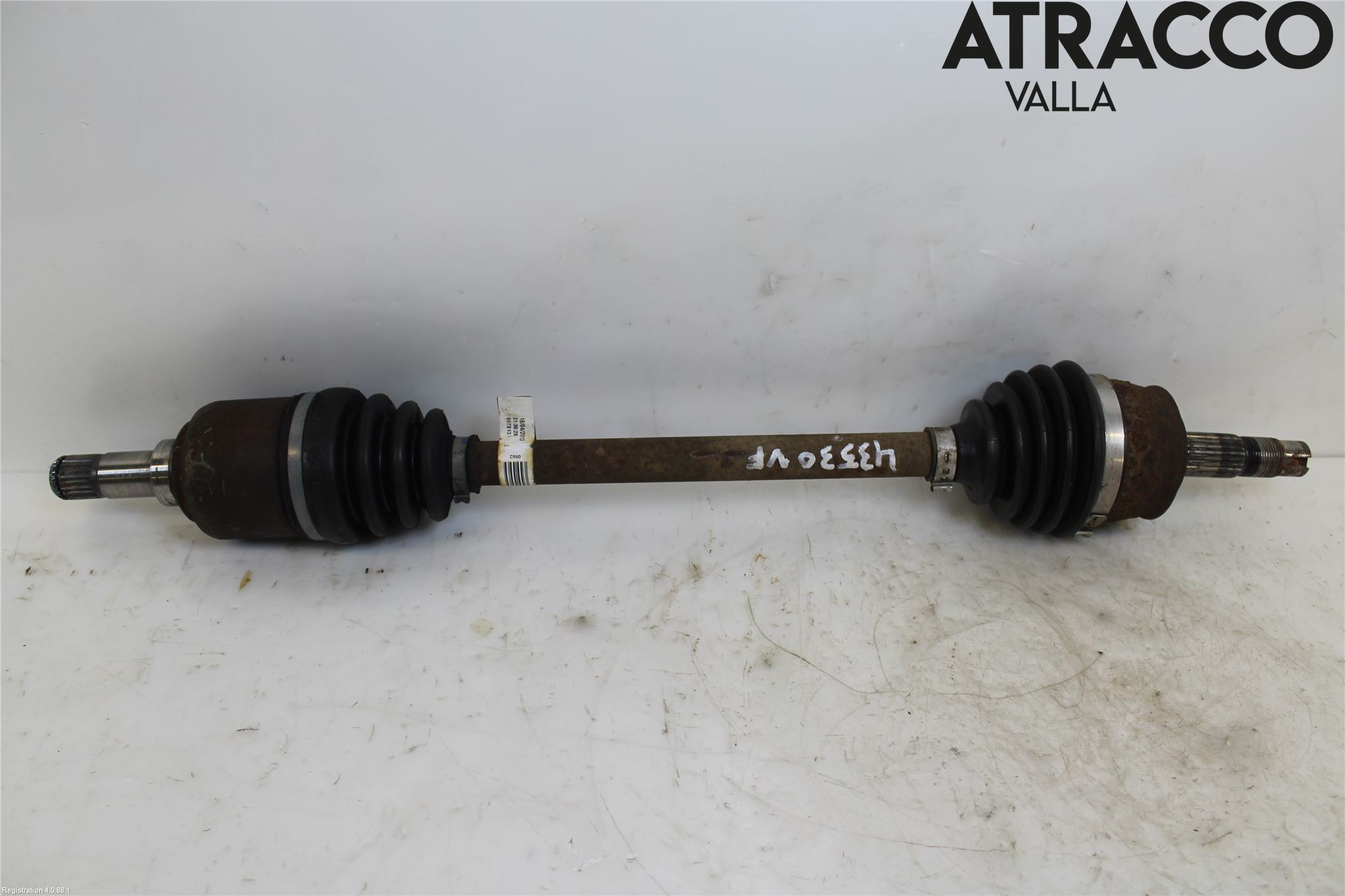Fiat PUNTO 00-18 Drivaksel Foran Kompl Venstre