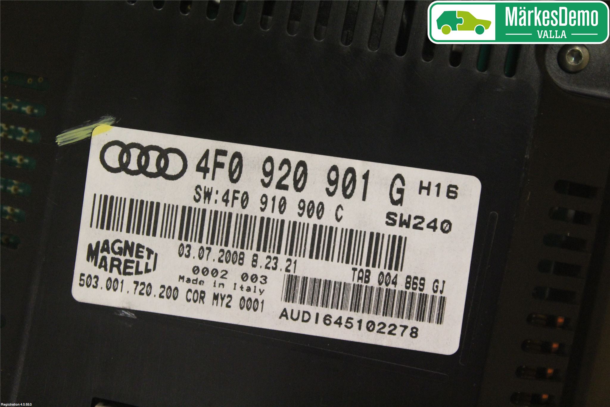 Audi A6/S6     05-11 Instr Kombinert
