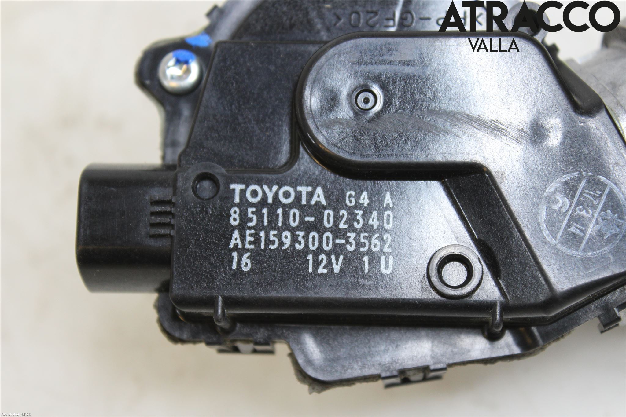 Toyota AURIS 13-19 Viskermotor Frontrute
