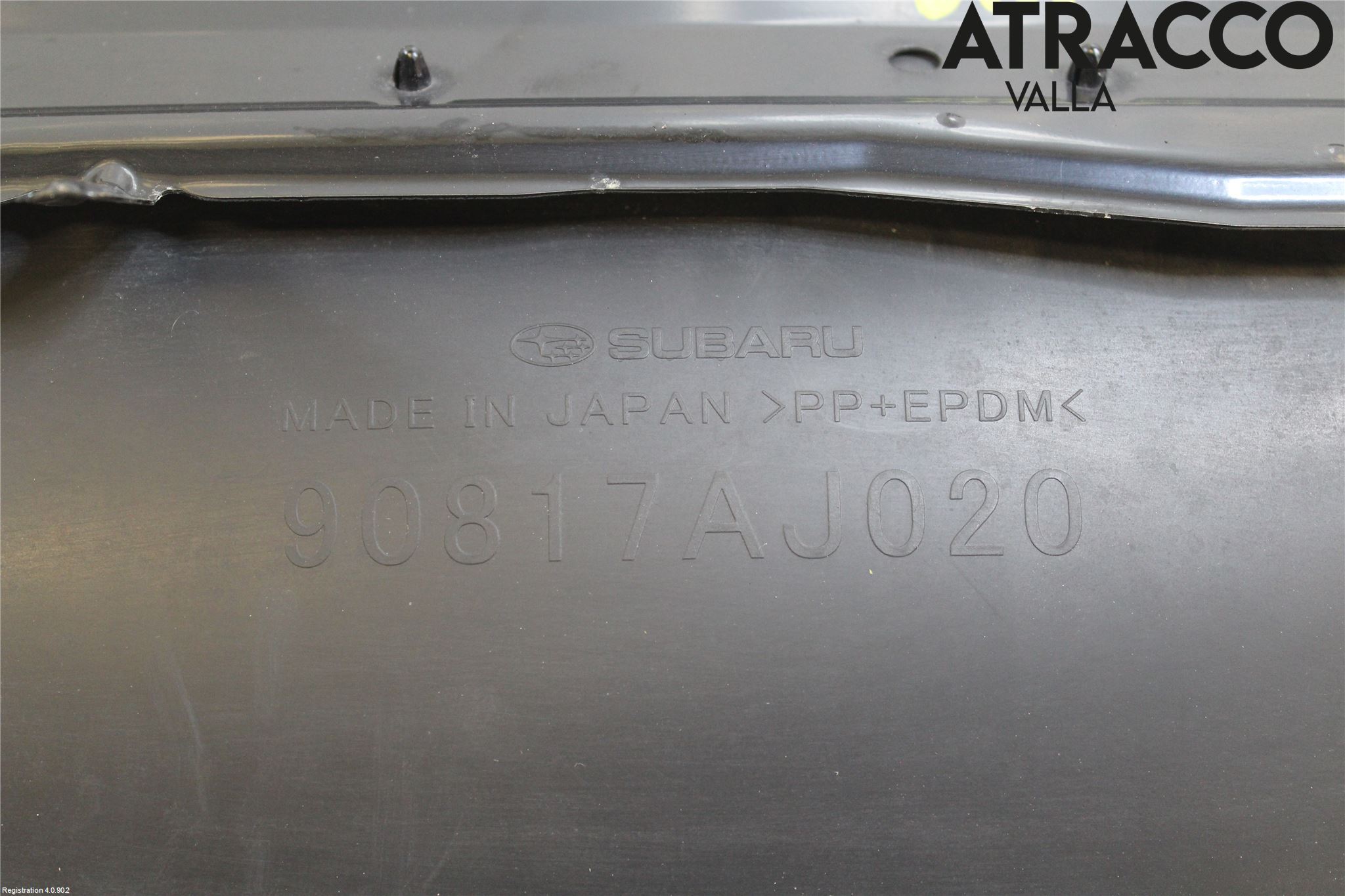 Subaru LEGACY 10-14 Panser Luftinntak Oppå