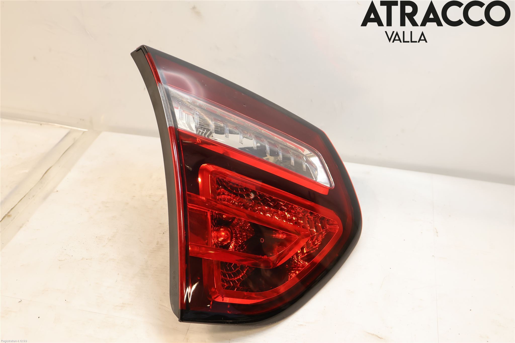 Citroen C4 PICASSO 06-13 Baklykt Venstre  På Luke(Indre