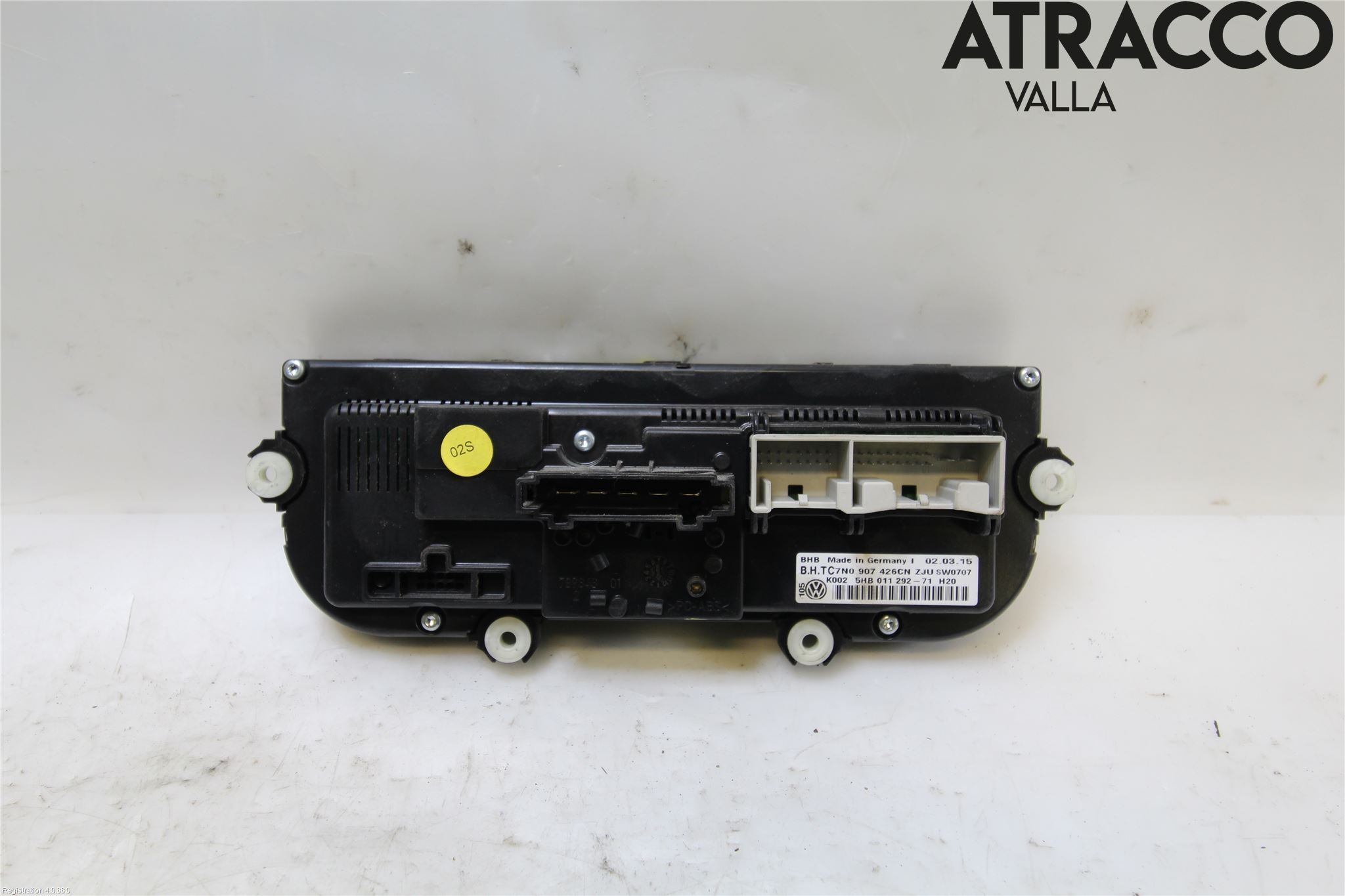 Volkswagen VW CADDY 11-15 Varme Ac Betjening-Display