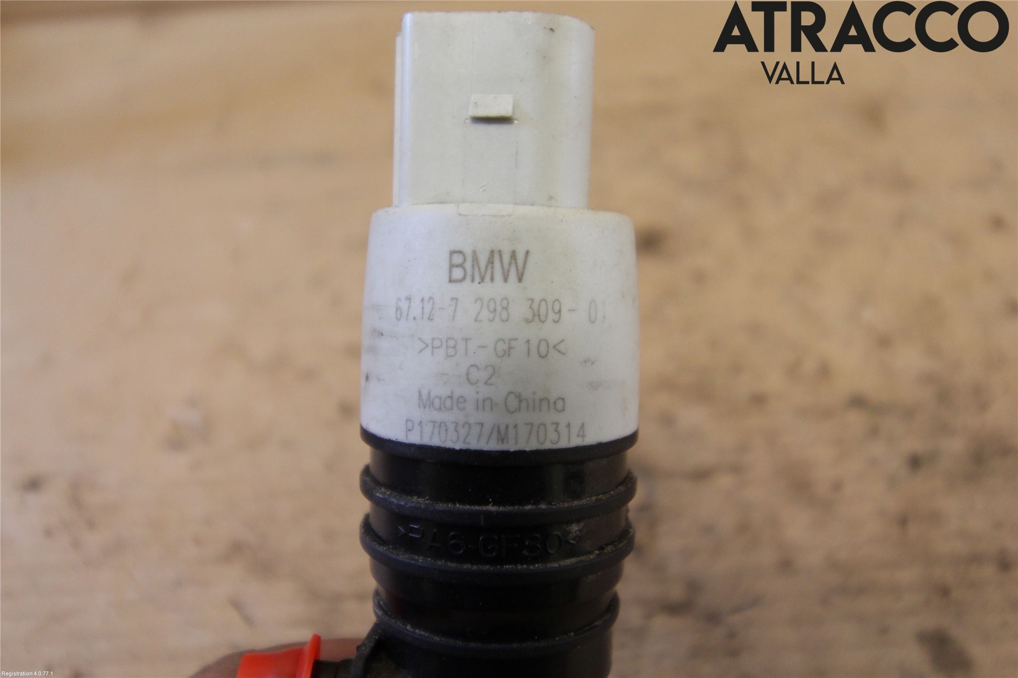 BMW 3 GT F34 13-19 Spylerpumpe Frontrute