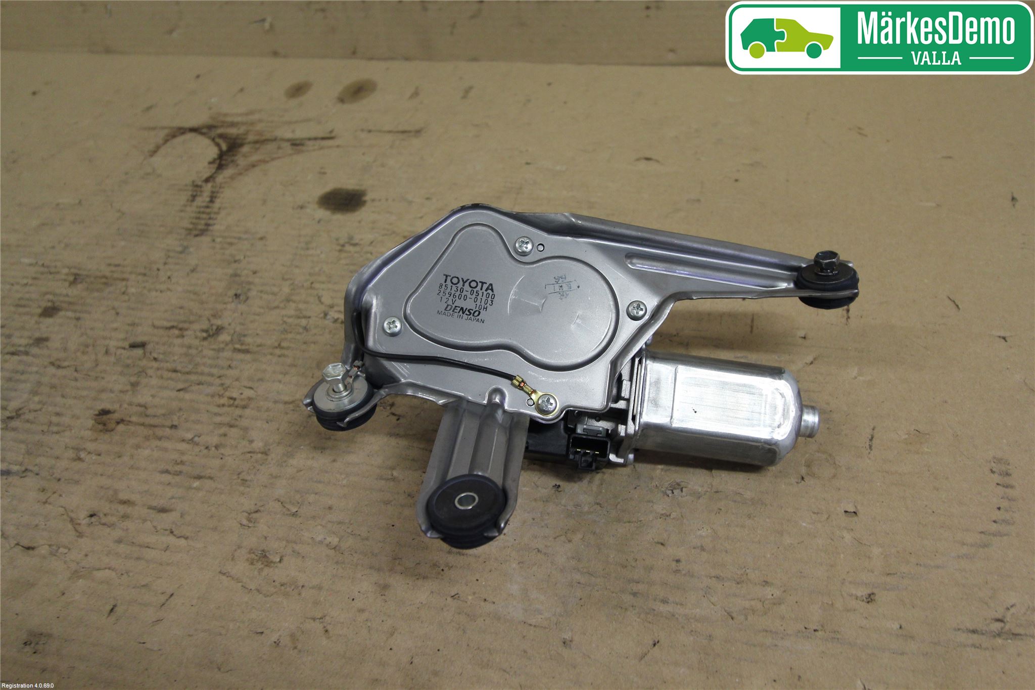 Toyota AVENSIS 07-08 Viskermotor Bakluke
