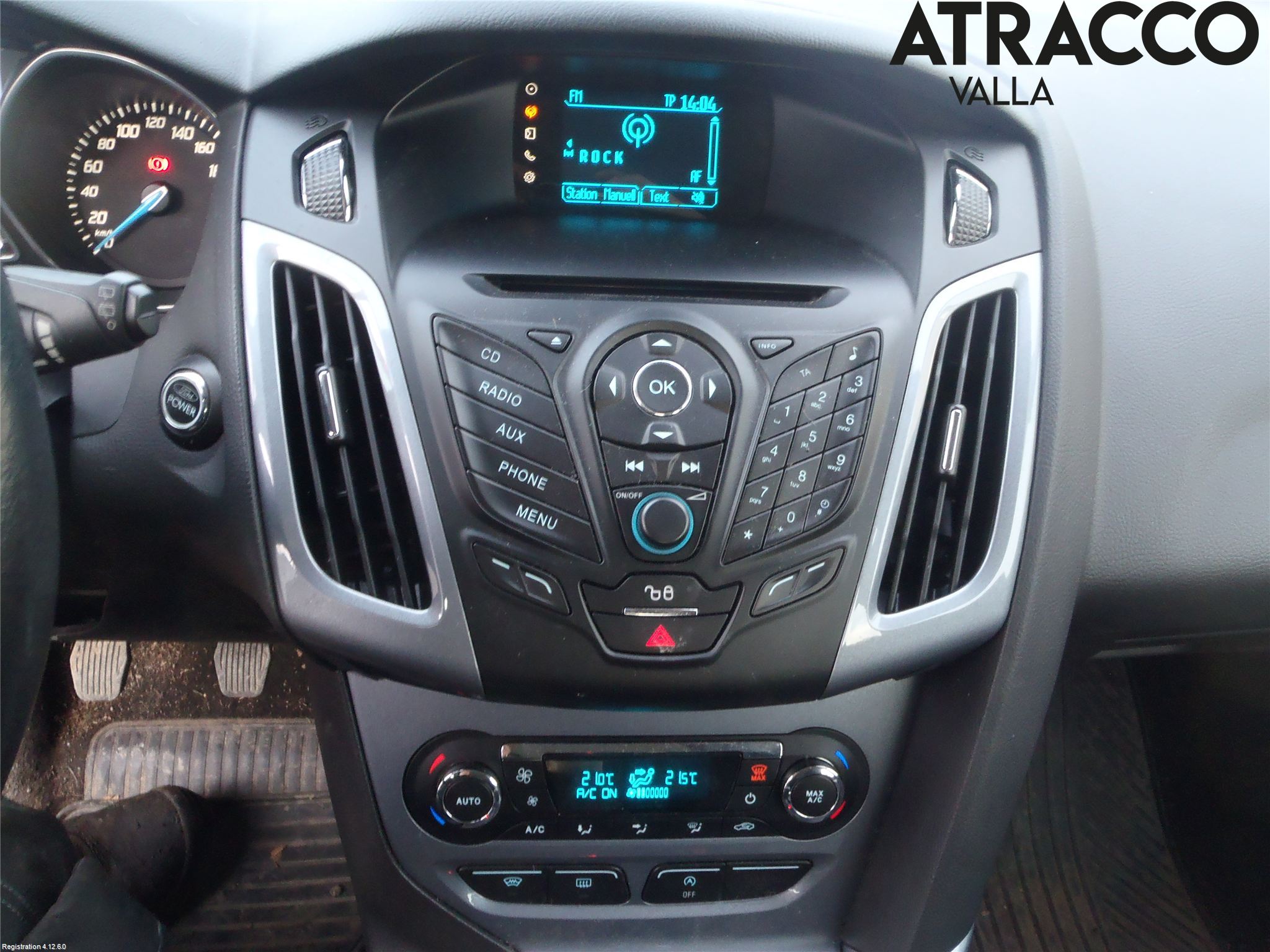 Ford FOCUS 11-14 Varme Ac Betjening-Display