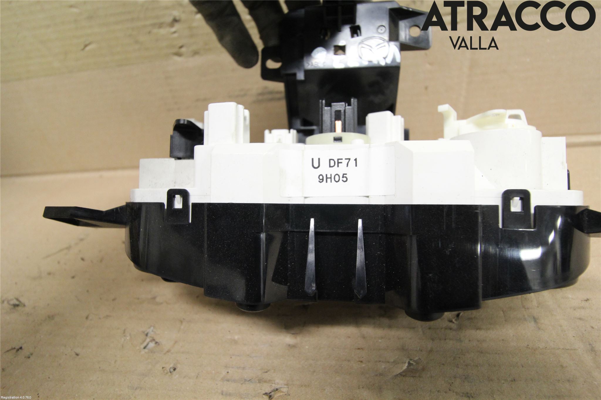 Mazda 2 (DE) 08-15 Varme Ac Betjening-Display