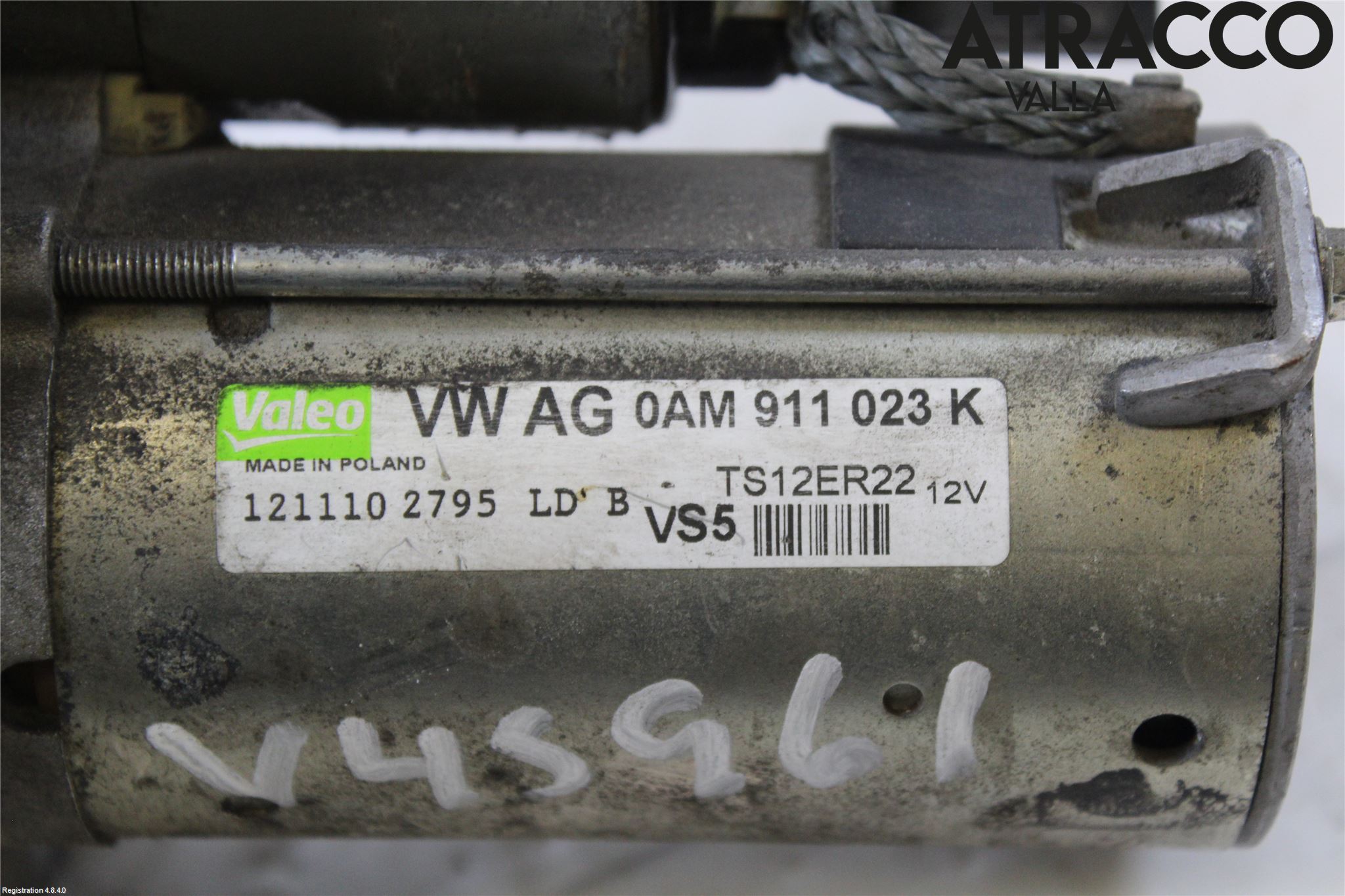 Volkswagen VW GOLF PLUS/CROSS GOLF 04-14 Startmotor