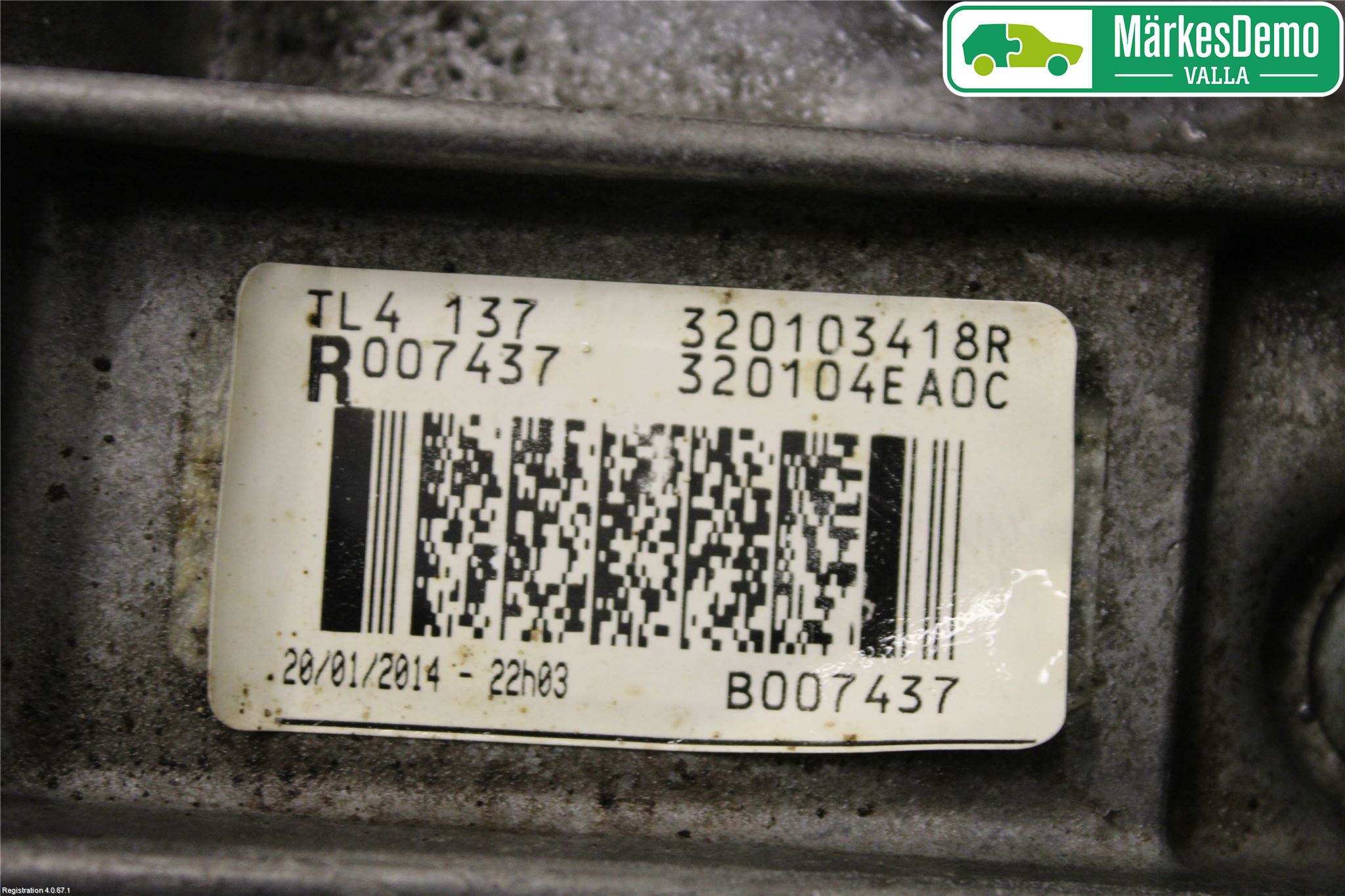 Nissan QASHQAI 14-17 Gearkasse 6 Trinn