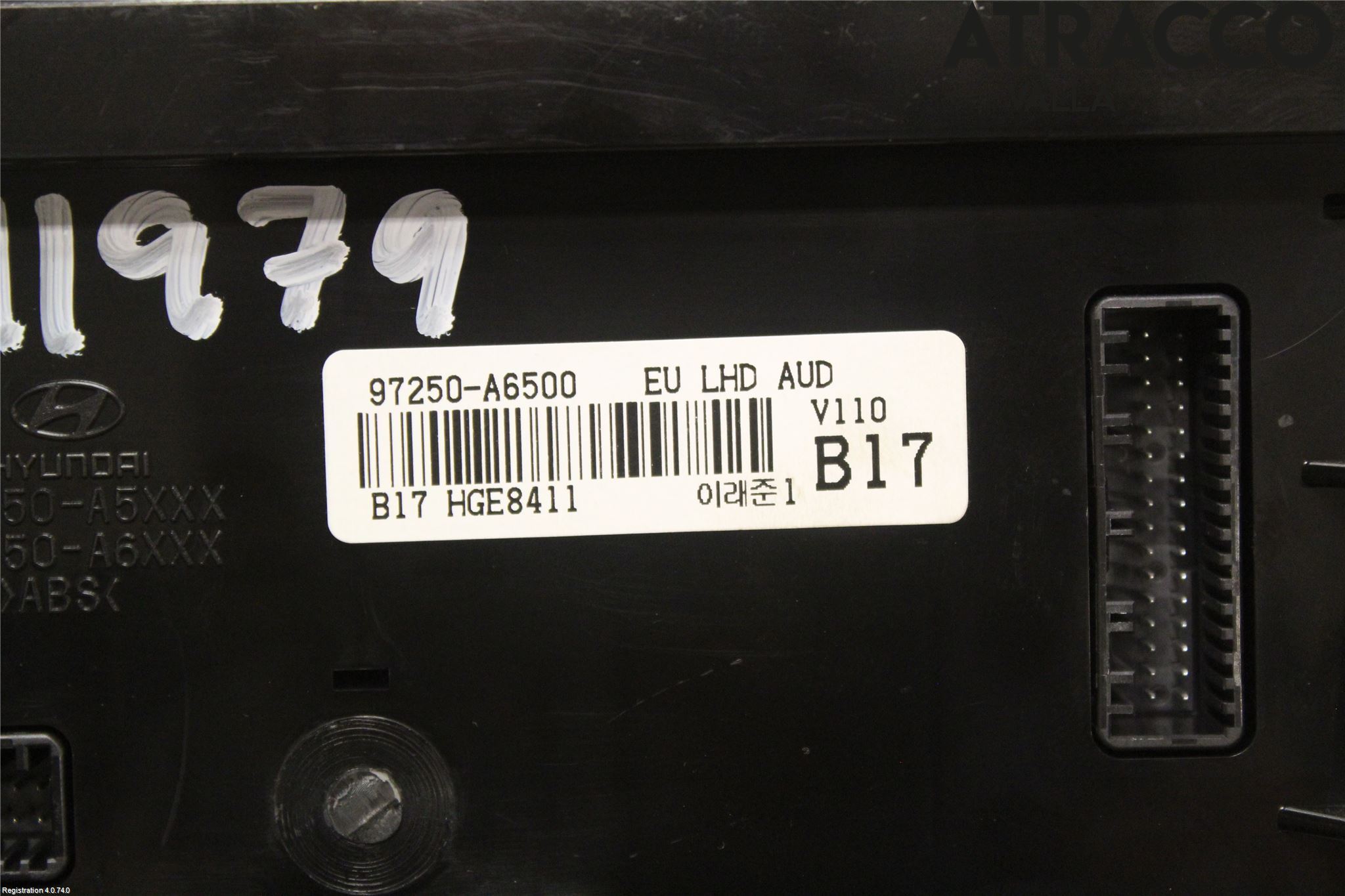 Hyundai i30 GD 13-17 Varme Ac Betjening-Display