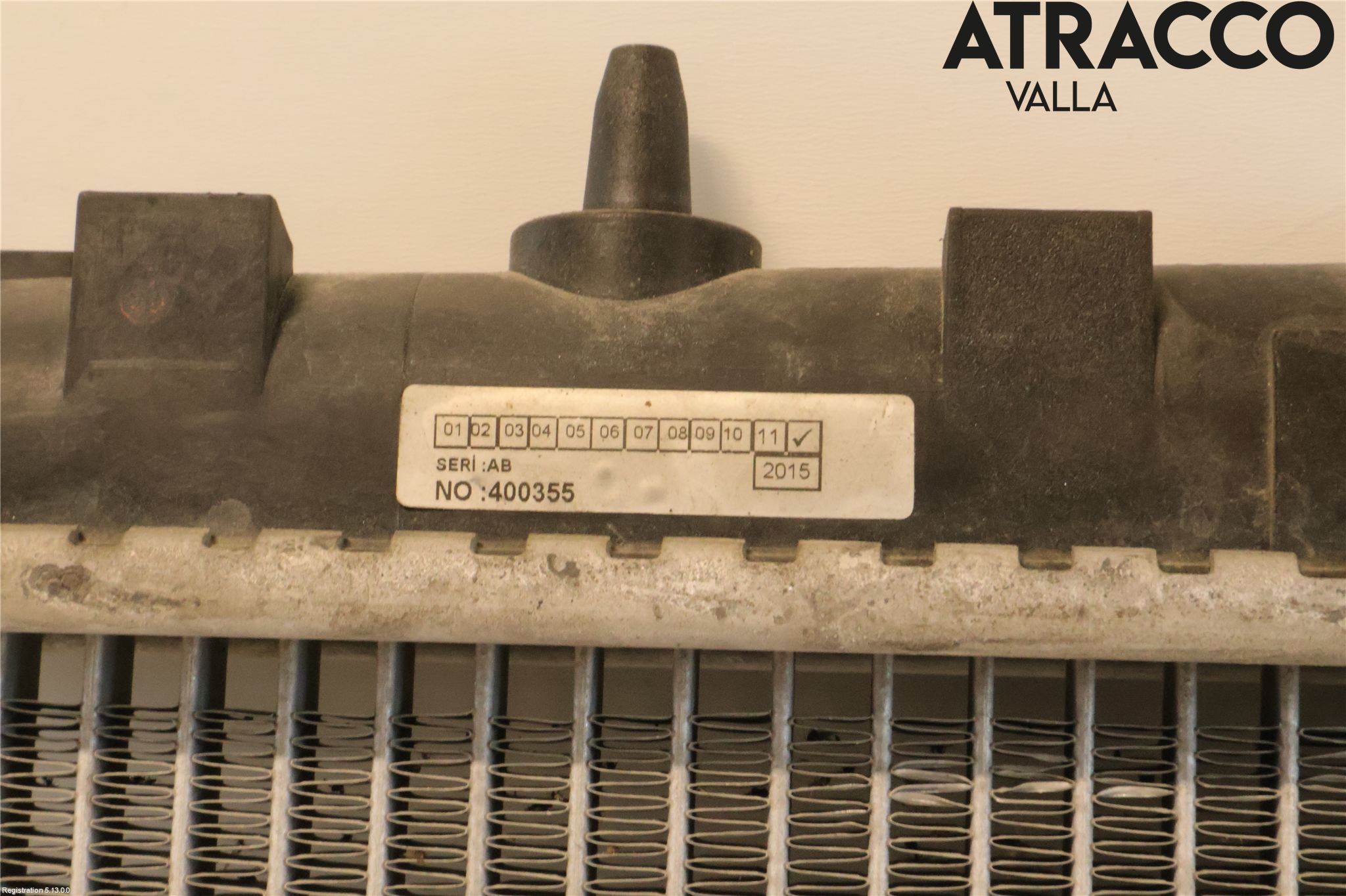 Peugeot 307     01-05 Radiator Manuell