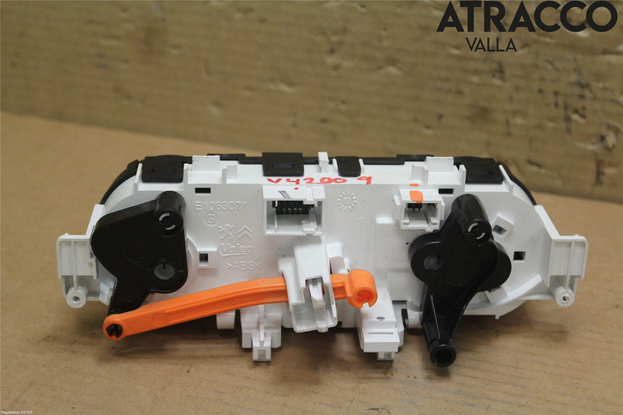 Peugeot 208 12-15 Varme Ac Betjening-Display