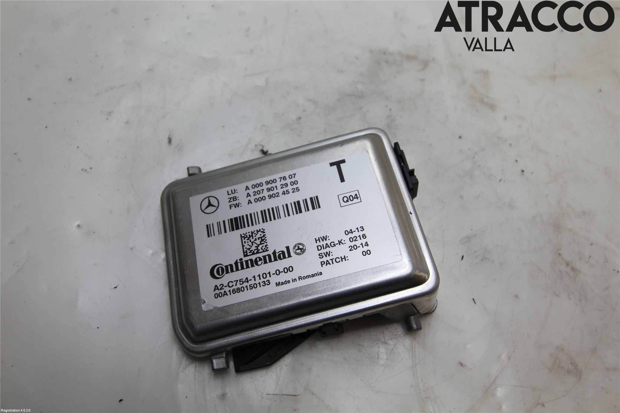 Mercedes-Benz MB CLA-KLASS (C117/X117) 13-19 Sensor Kollisjonsbeskyttelse