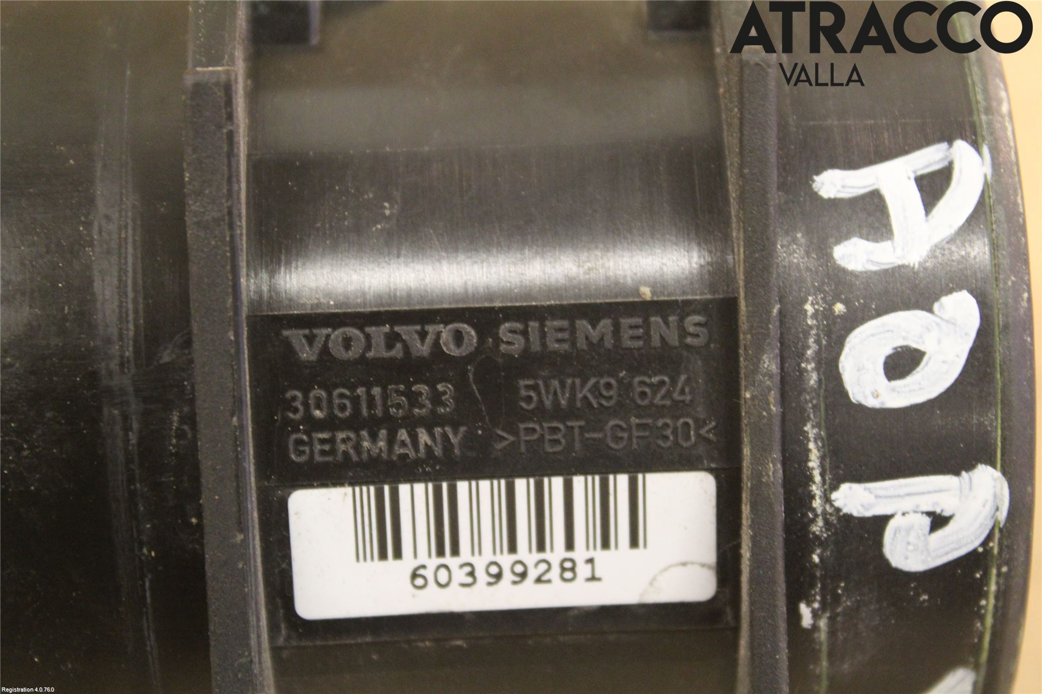 Volvo S40/V40    96-04 Inns Luftmassemåler