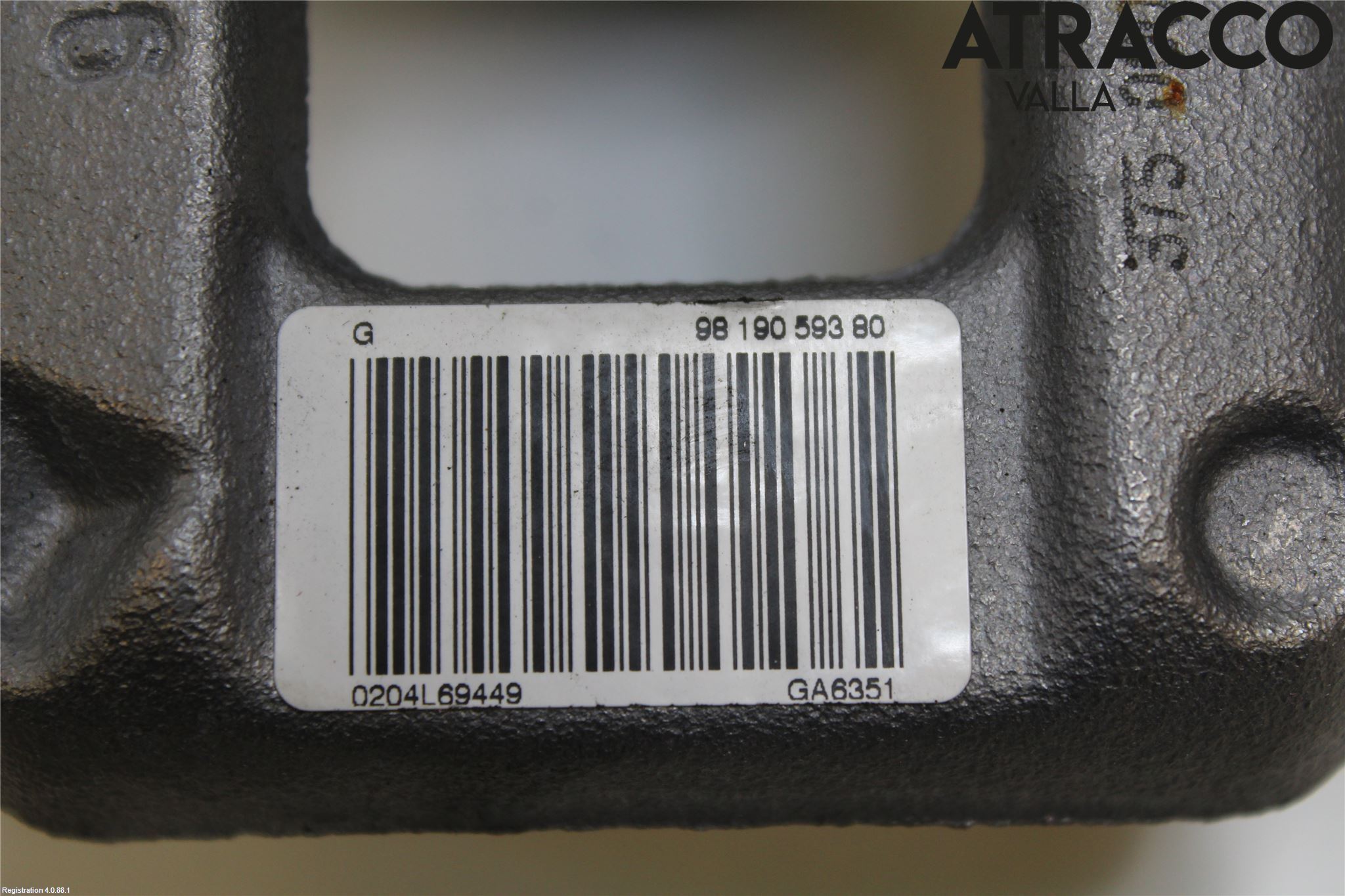 Peugeot 308/E-308 21- Bremsecaliper Bak Venstre