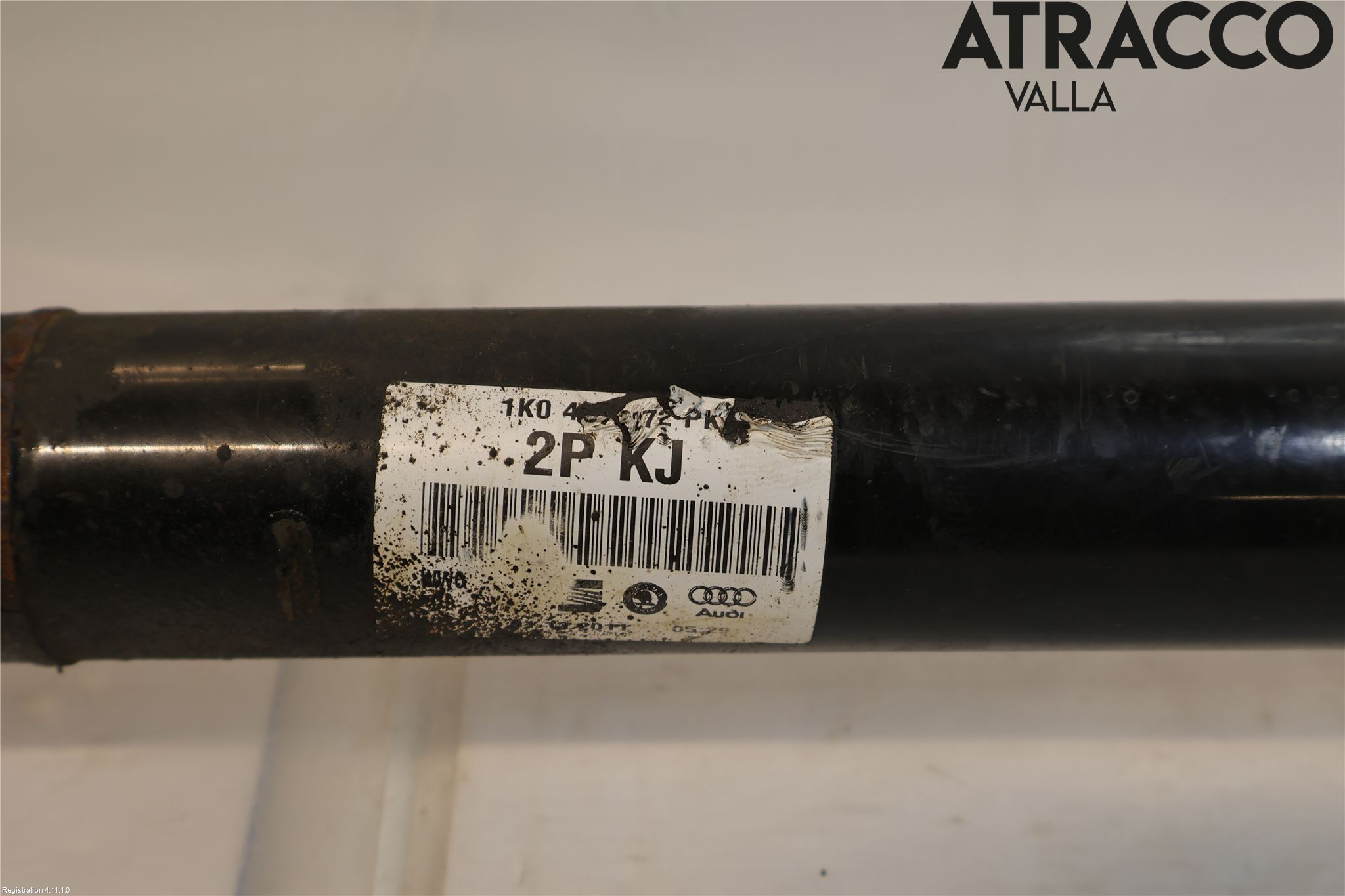 Volkswagen VW PASSAT 11-14 Drivaksel Foran Kompl Høyre
