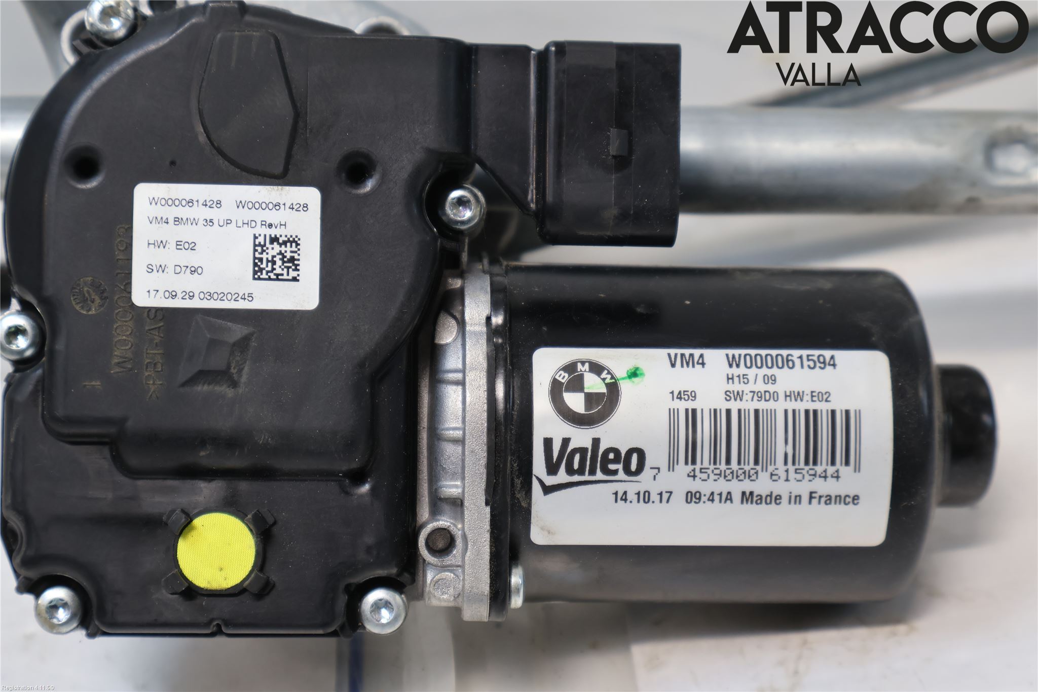 BMW 5 G30/G31/F90 17-23 Viskeroverføring Frontrute