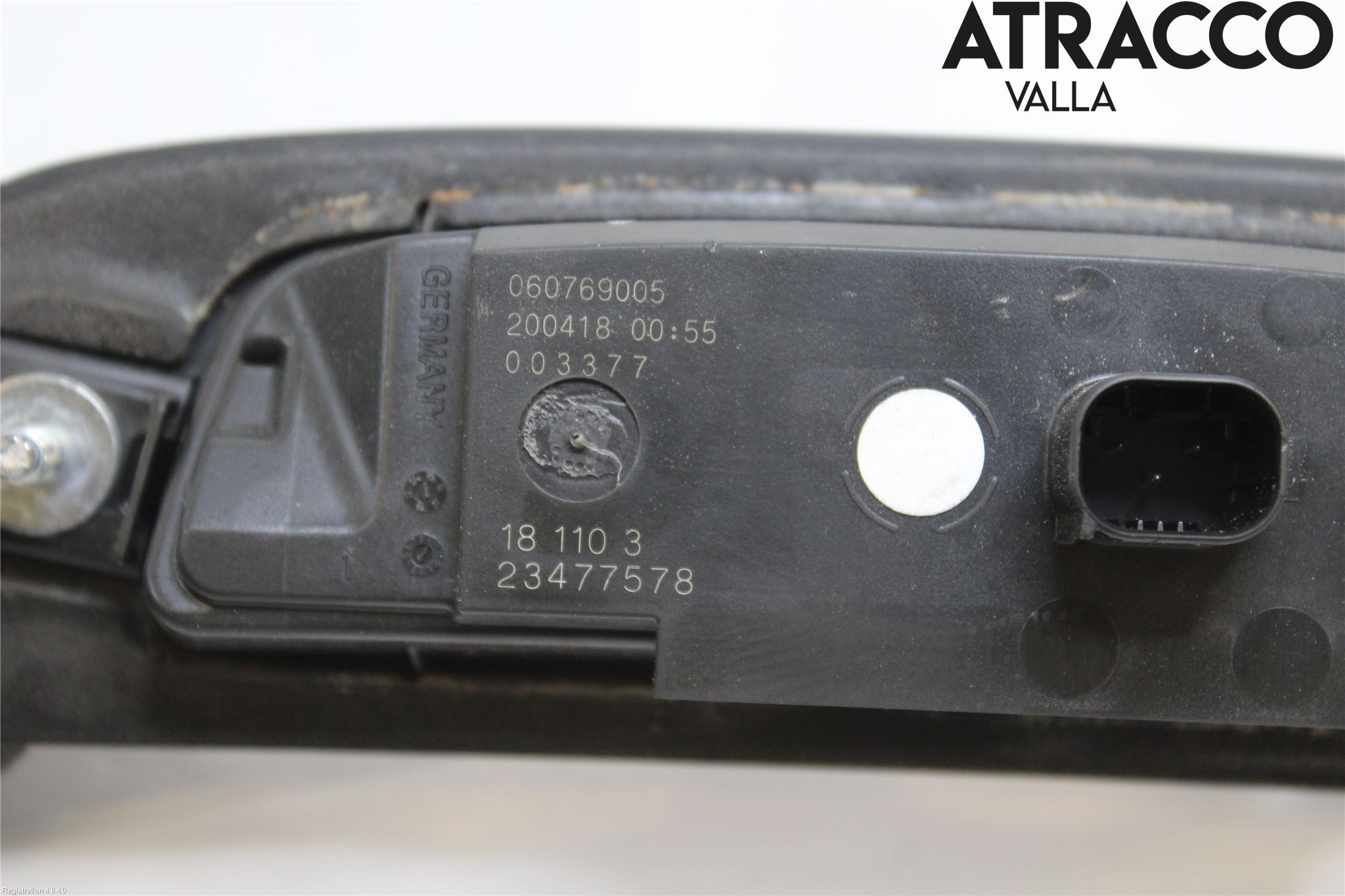 Opel ASTRA K 16-22 Bakluke Handtak Ytre