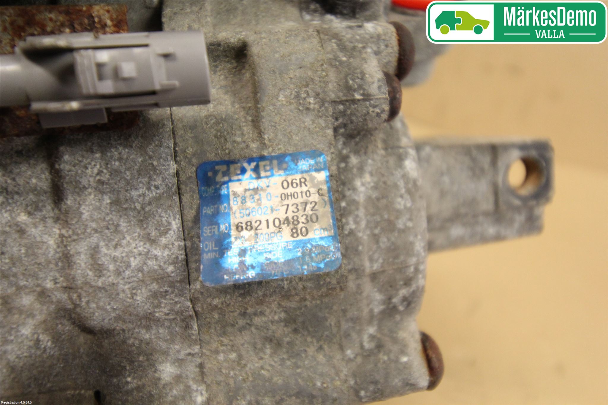Toyota AYGO 06-14 Varme Ac Kompressor