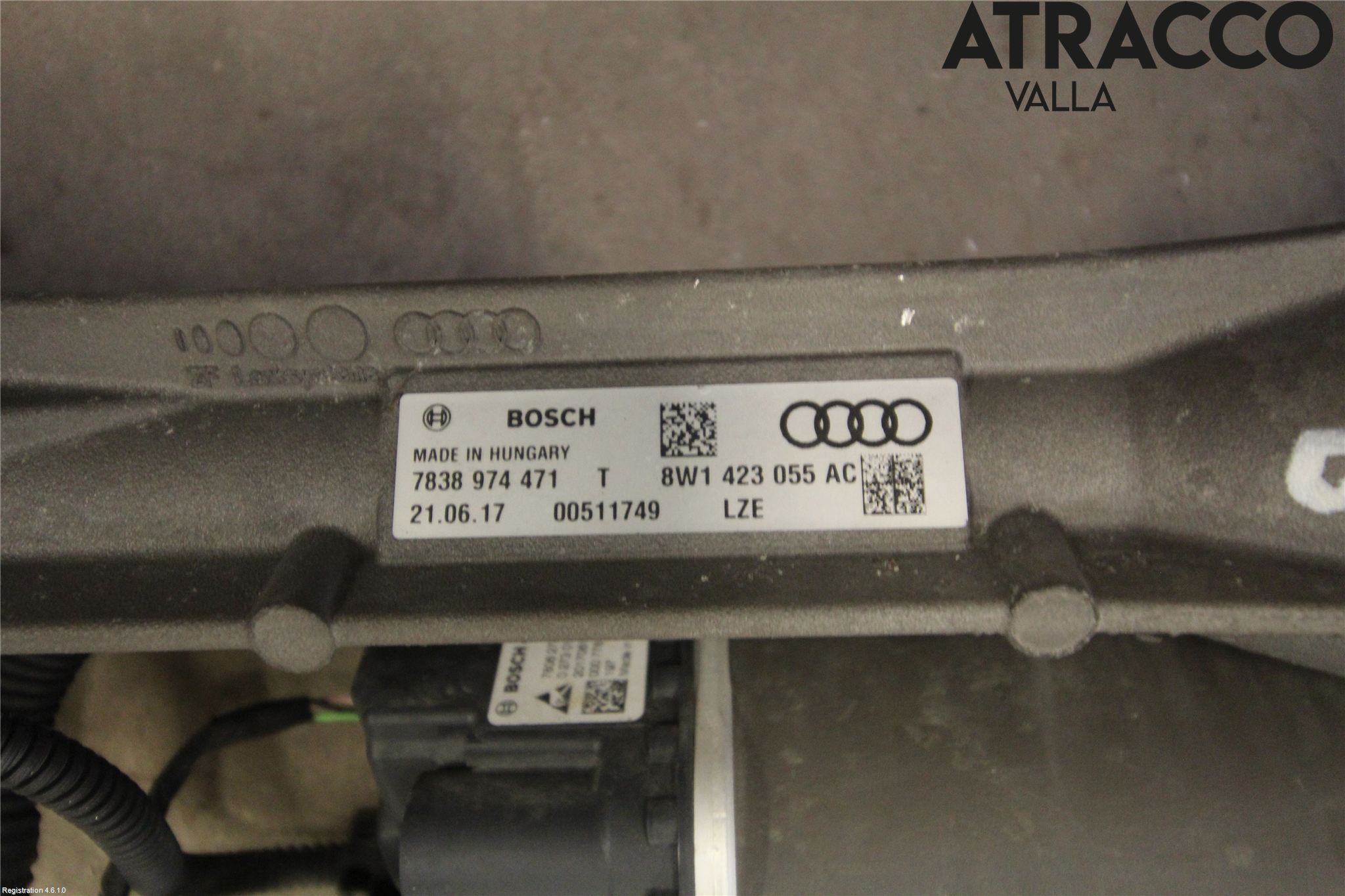Audi A4/S4 B9 16-19 Styrväxel/Snäcka Elektrisk