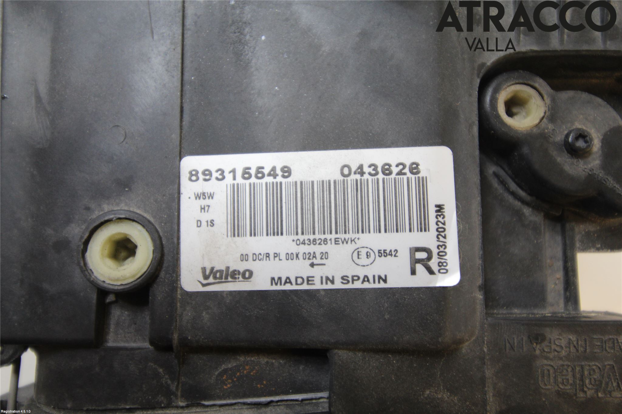 Volkswagen VW PASSAT 05-11 Frontlykt Høyre